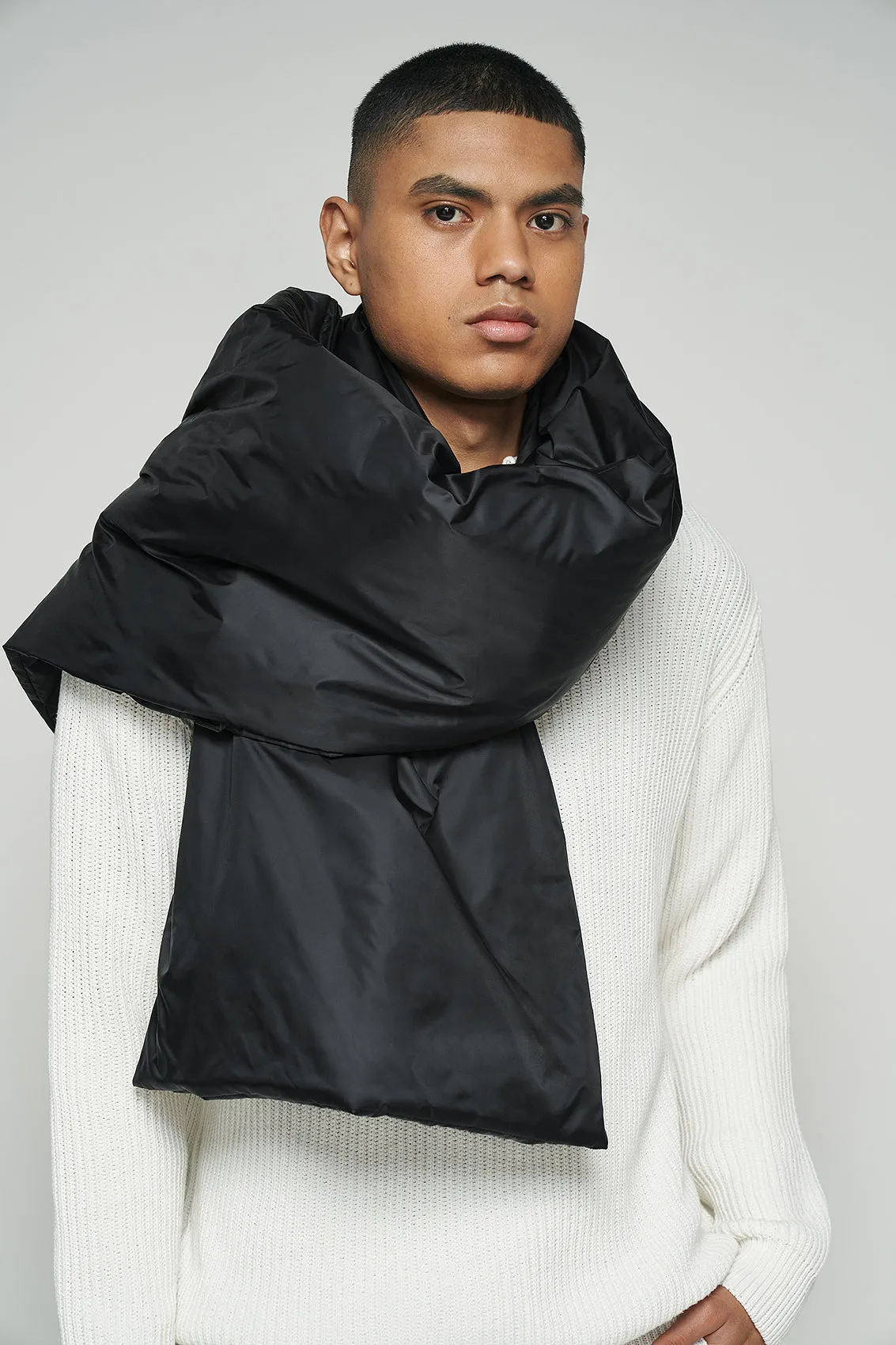 100% Recycled Unisex Puffa Scarf