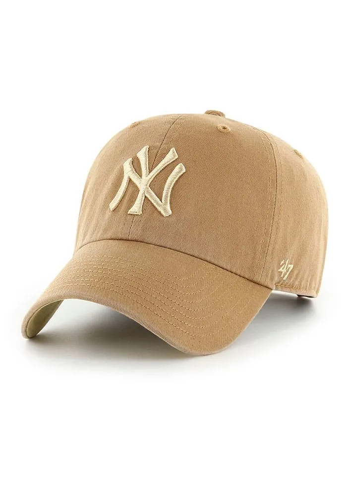 47 MLB New York Yankees  Brand Clean Up Adjustable Cap