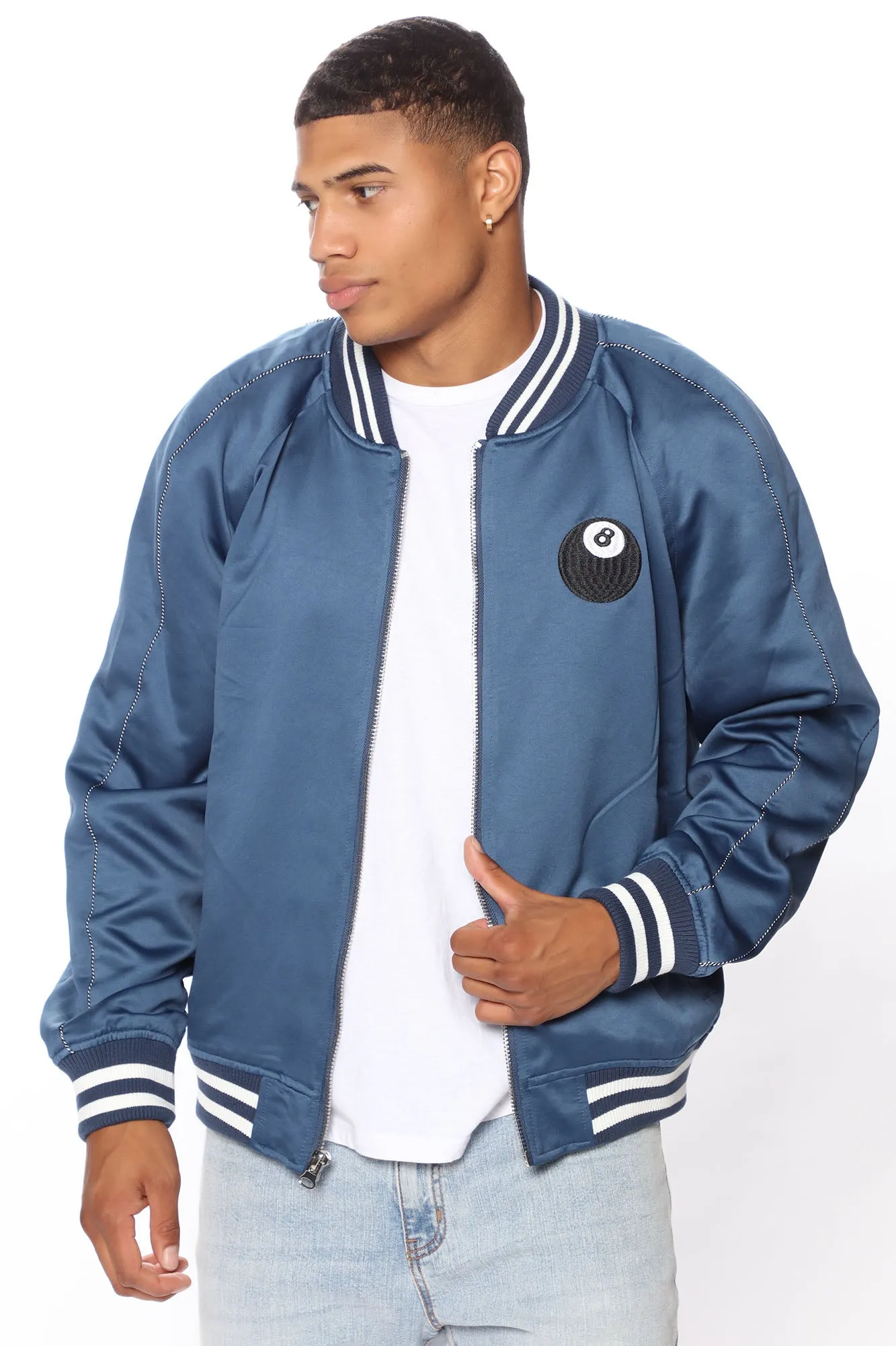 8 Ball Souvenir Jacket - Navy