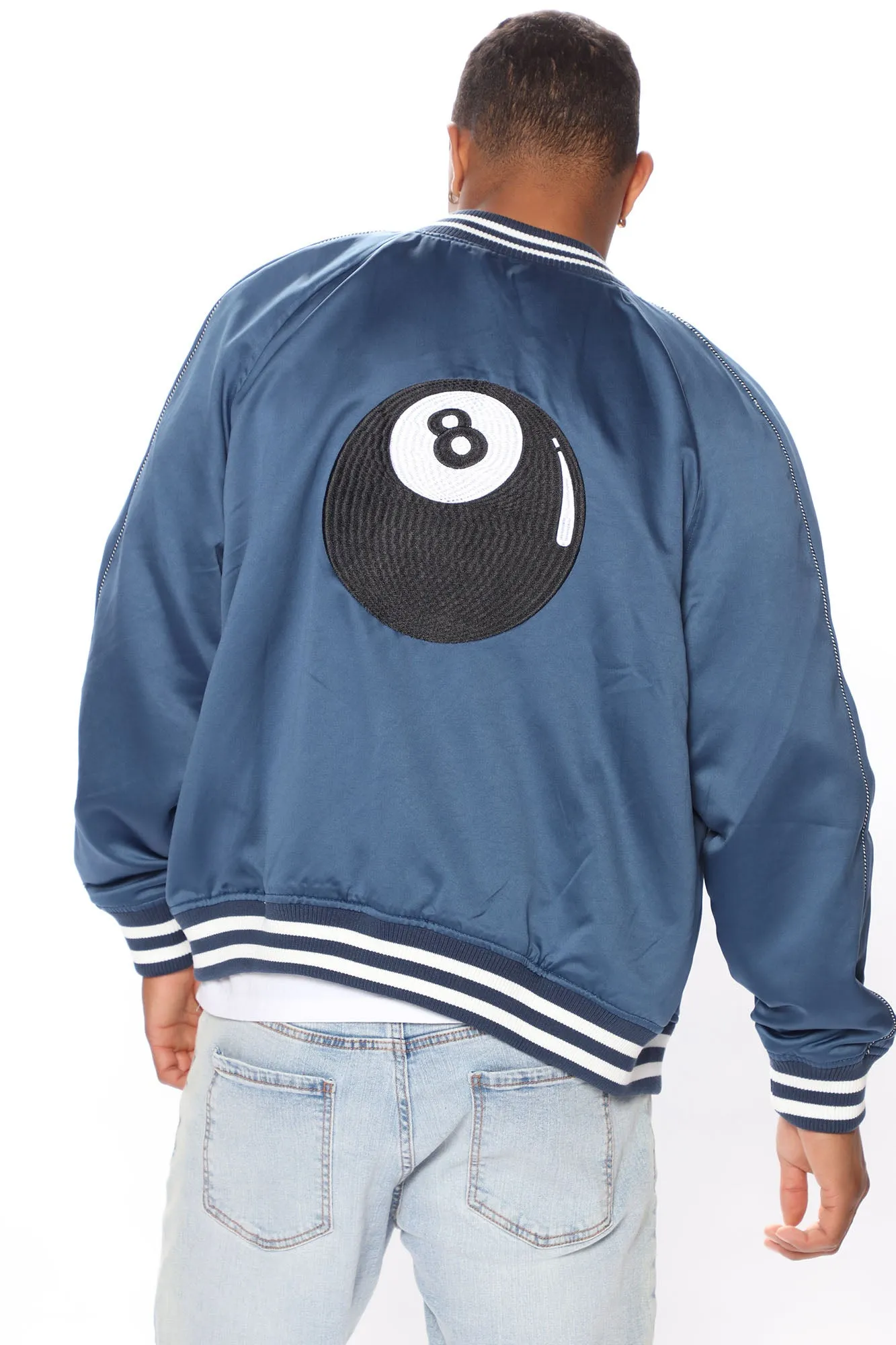 8 Ball Souvenir Jacket - Navy