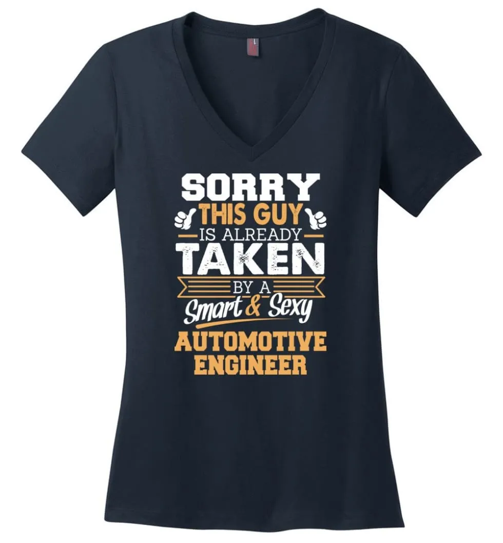 Accountant Shirt Cool Gift for Boyfriend, Husband or Lover Ladies V-Neck