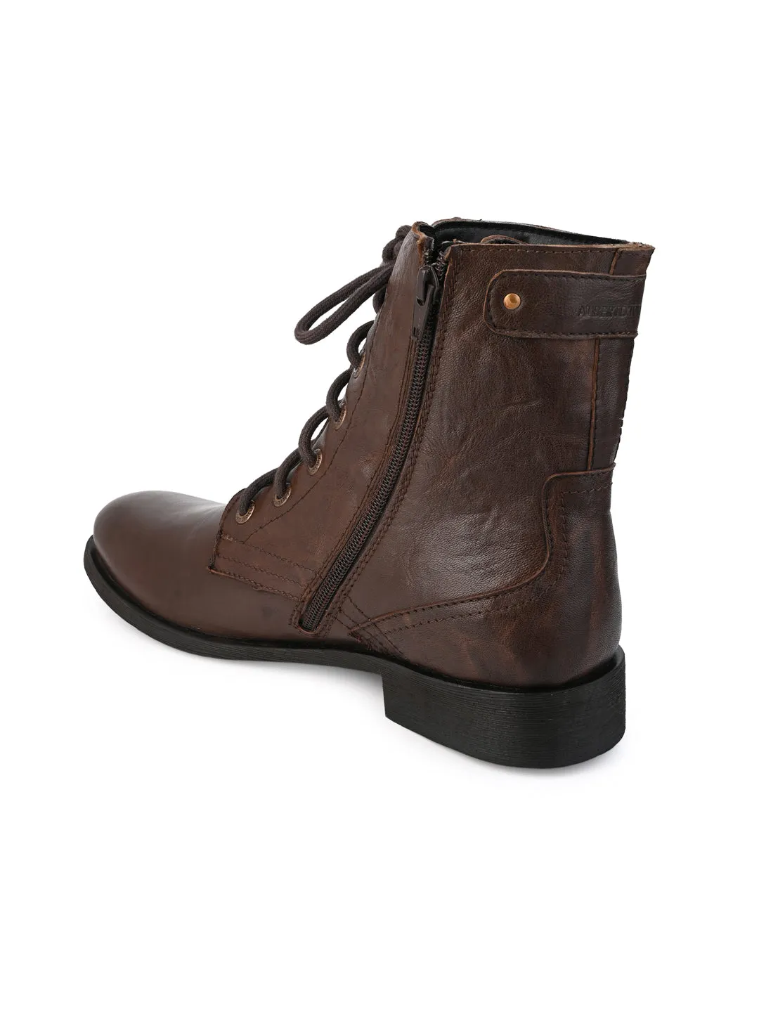 Alberto Torresi Barcus Brown Ankle Boots