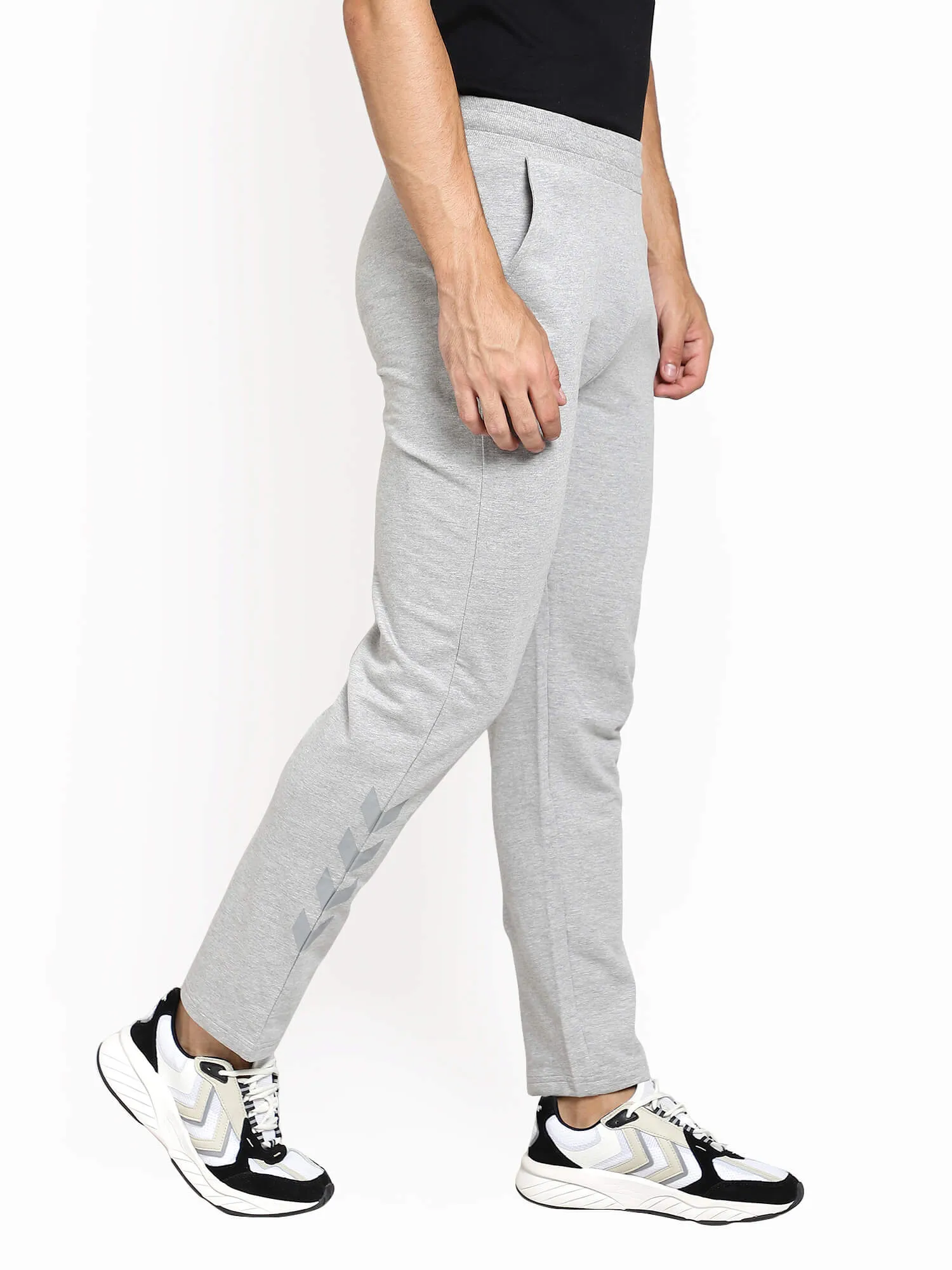 Alex Solid Regular fit Cotton Rich Trackpants for Men with zipper pockets Comfortable Breathable Fabric Stretchable for Everyday Use Ideal for Casualwear Yoga Training Gym or Performance