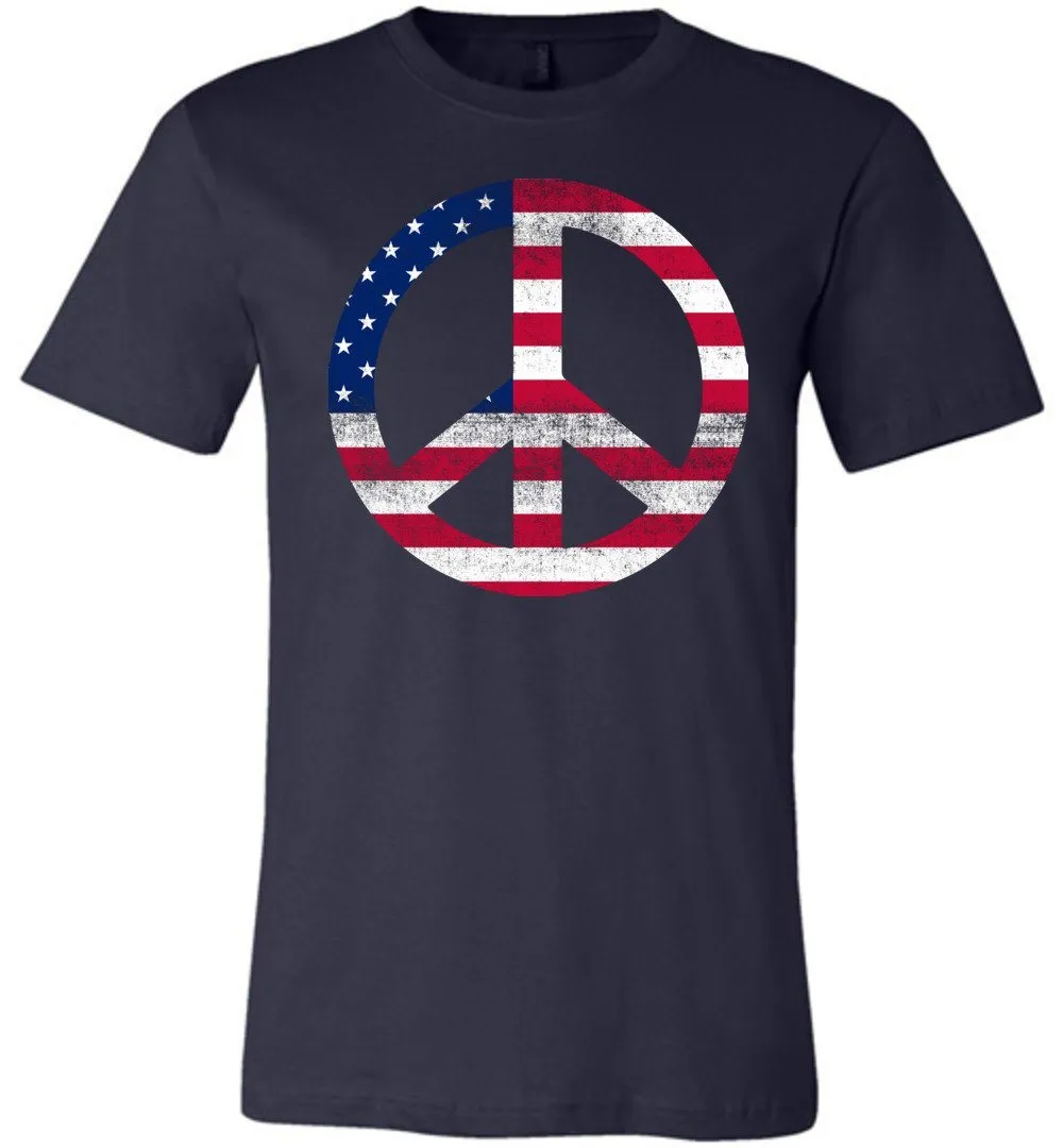 American Peace Sign T-shirts