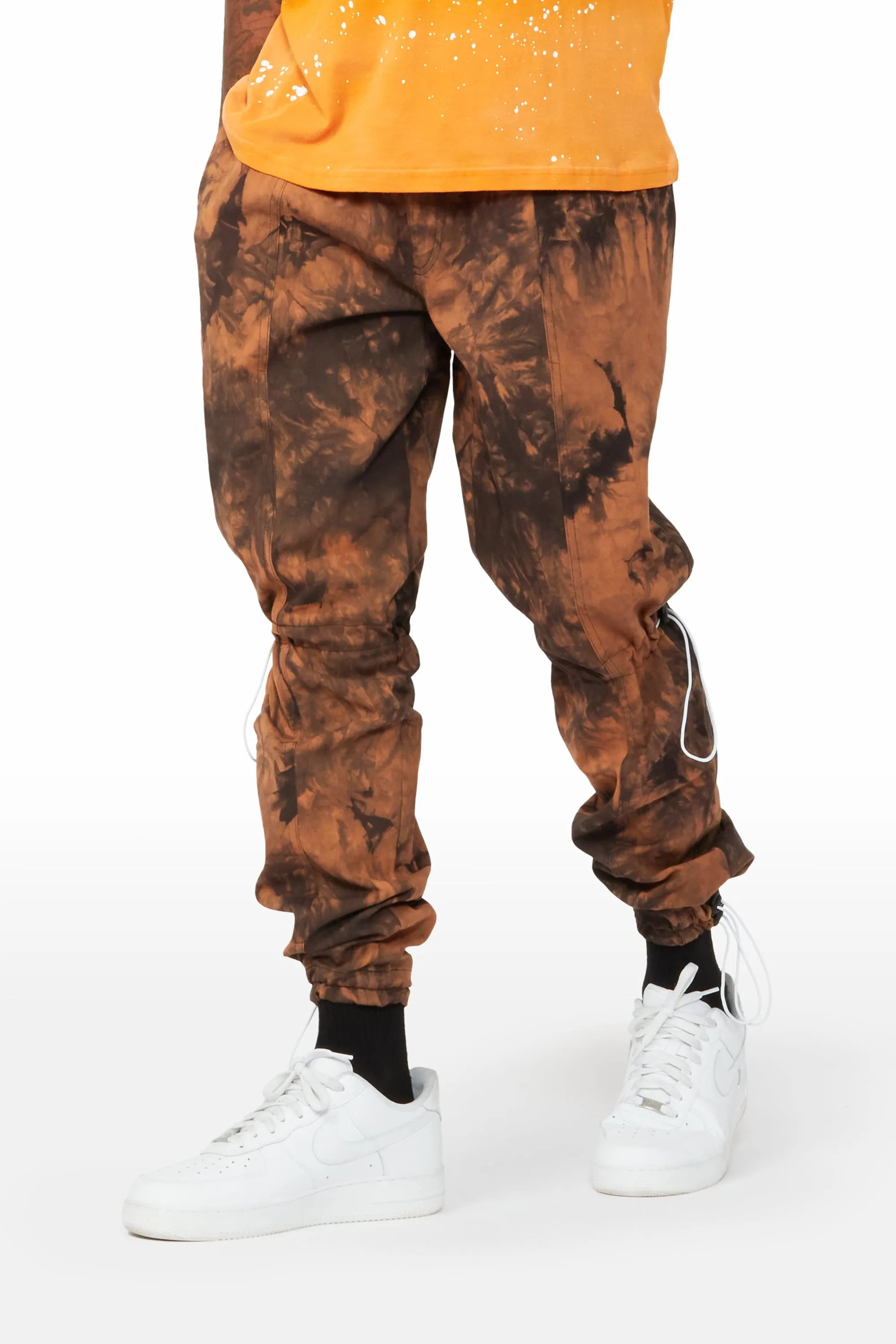 Archer Brown Tie Dye Jogger