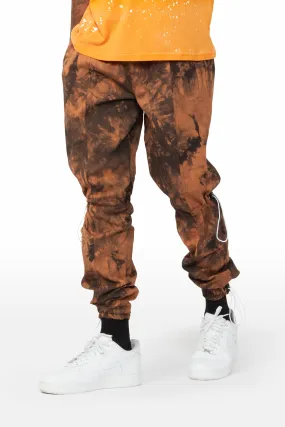 Archer Brown Tie Dye Jogger