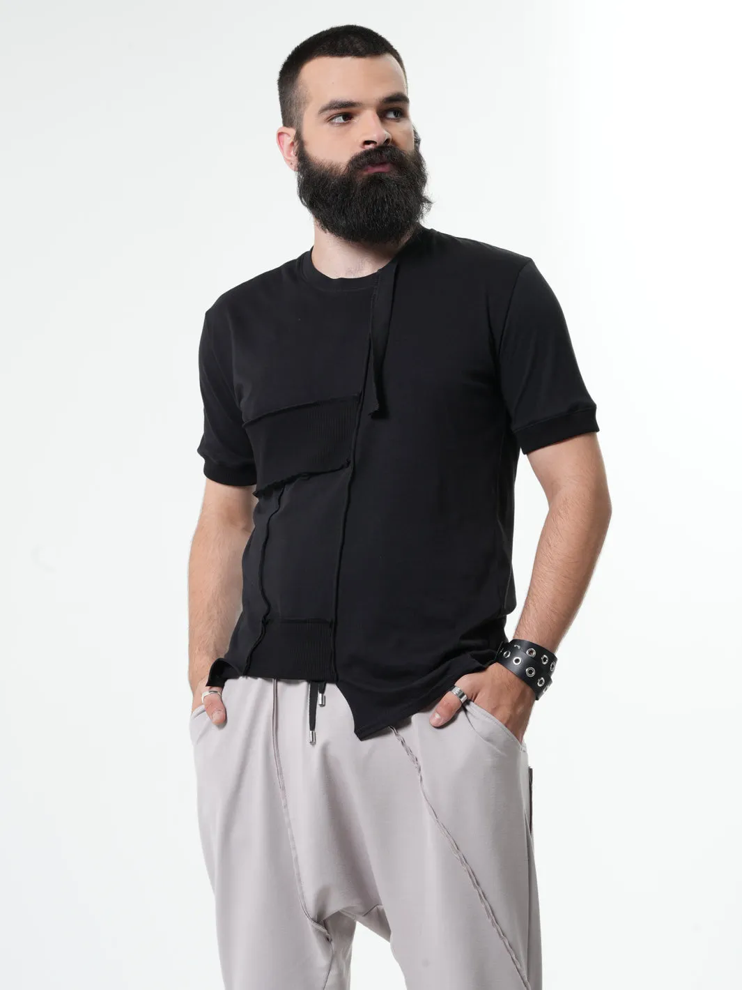 Asymmetric Tshirt for Men