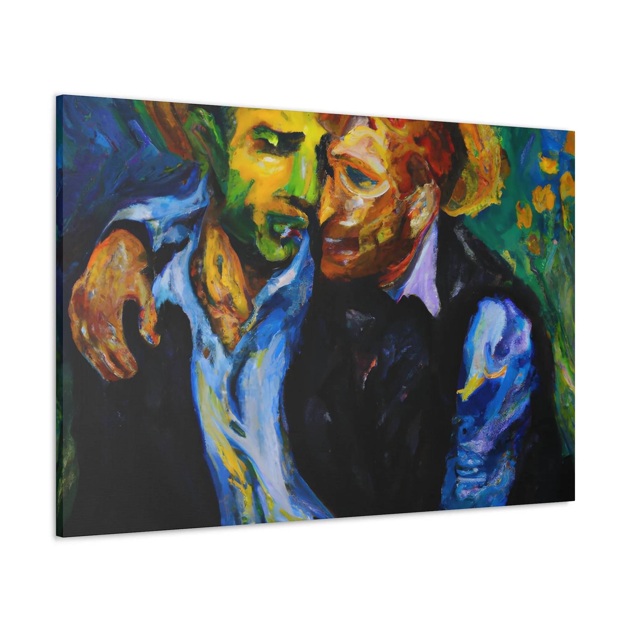 AuroraGlow - Gay Couple Wall Art