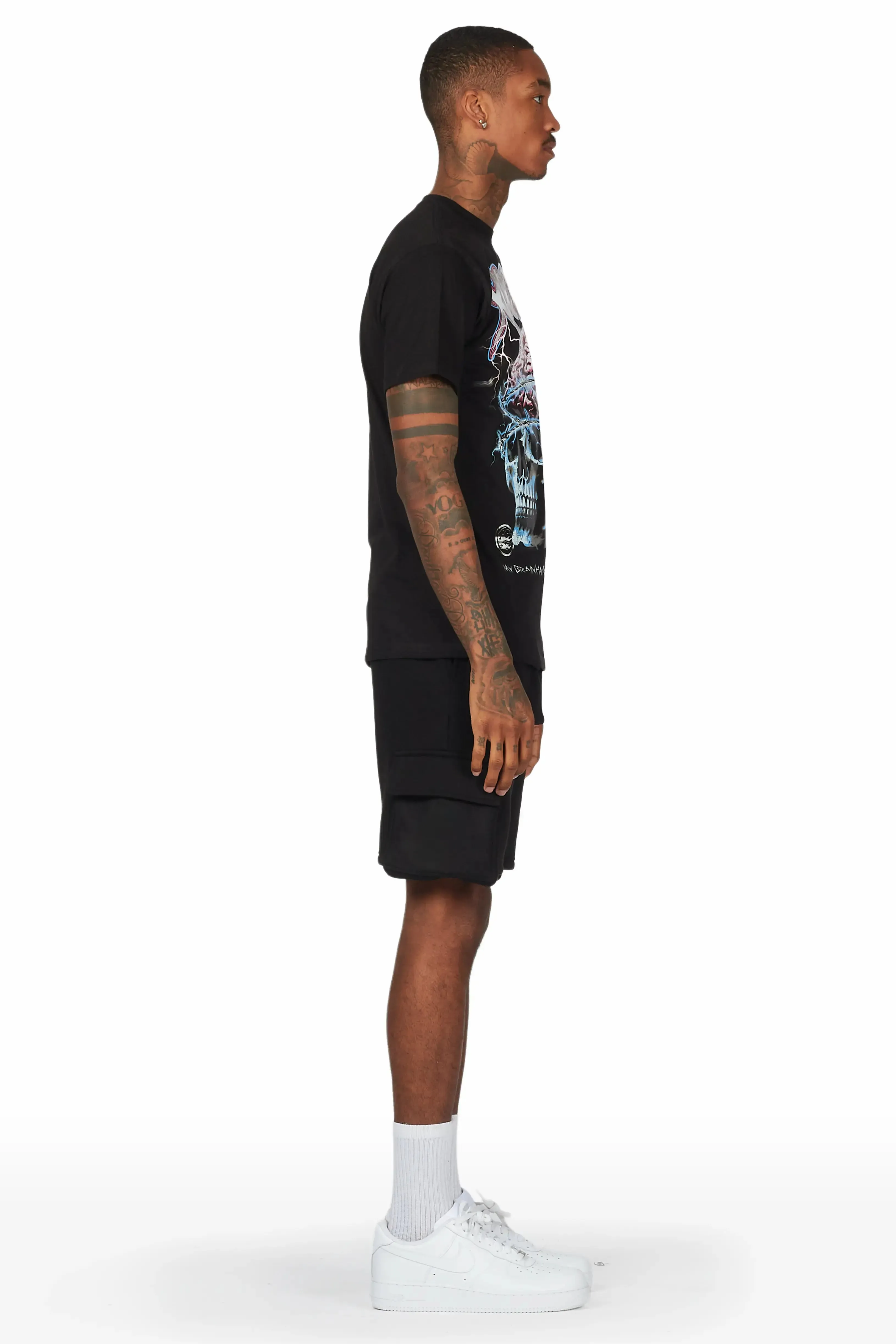 Bad Brains Black T-Shirt Short Set