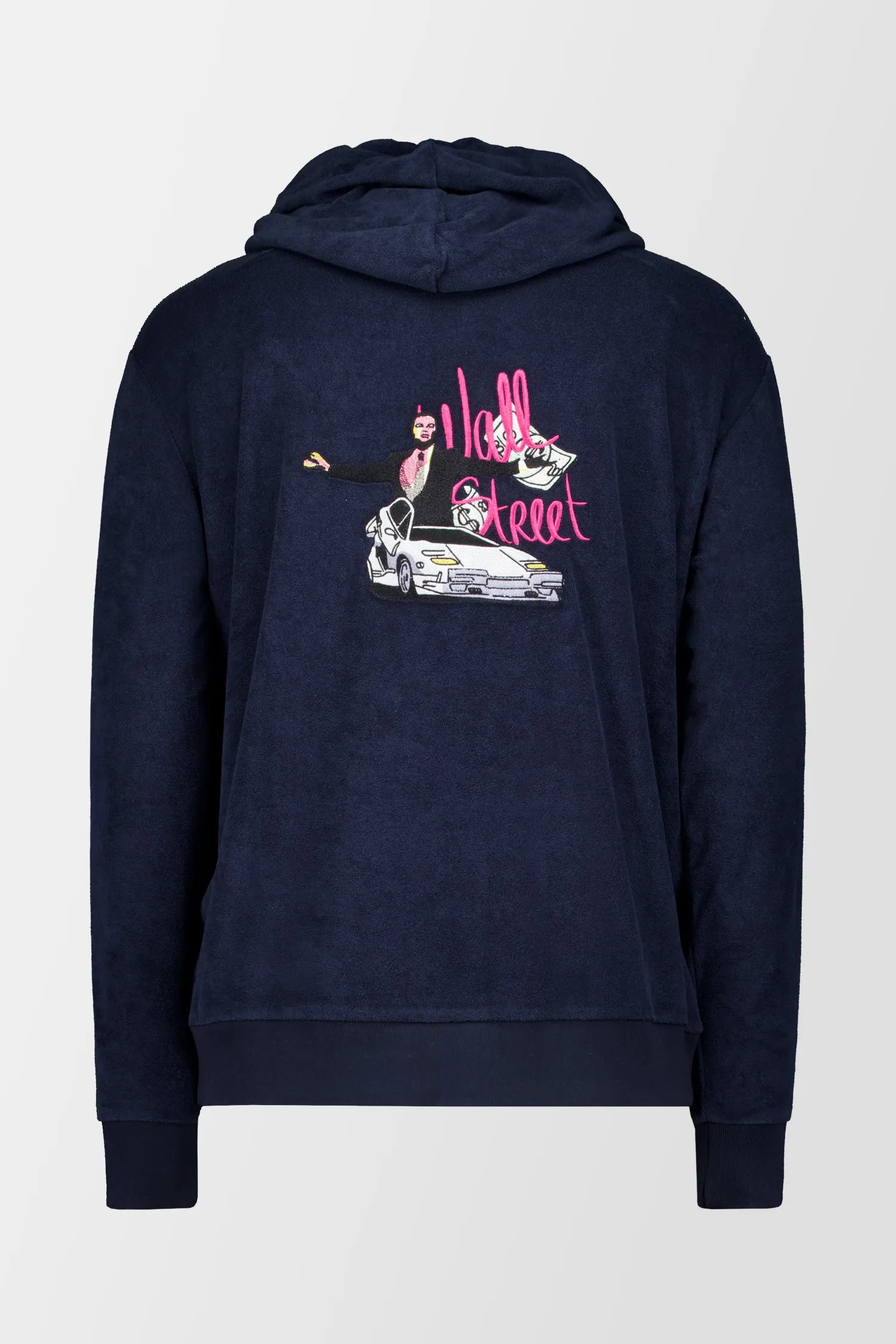 Bain de Mer Navy The Wall Street Hoodie