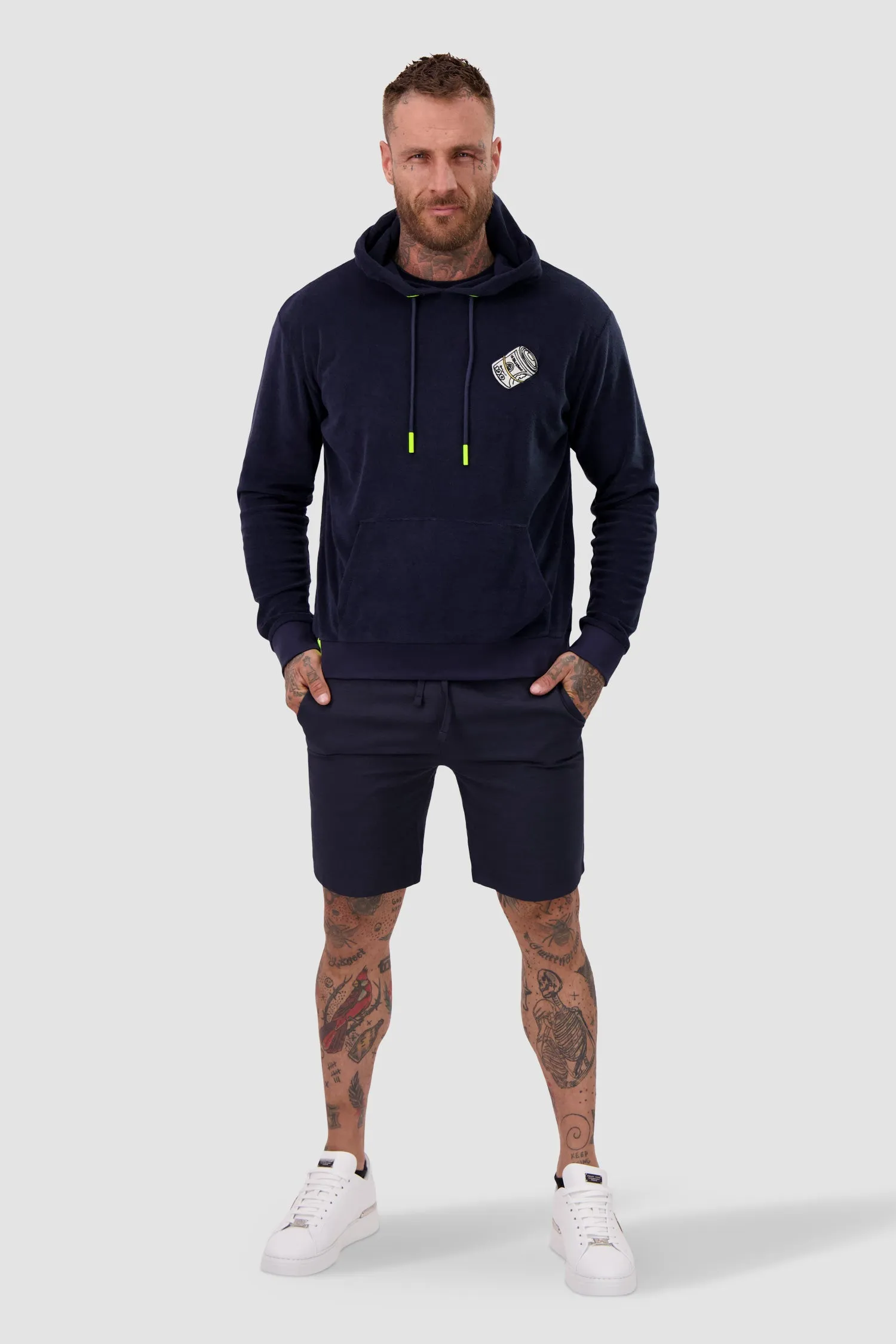 Bain de Mer Navy The Wall Street Hoodie