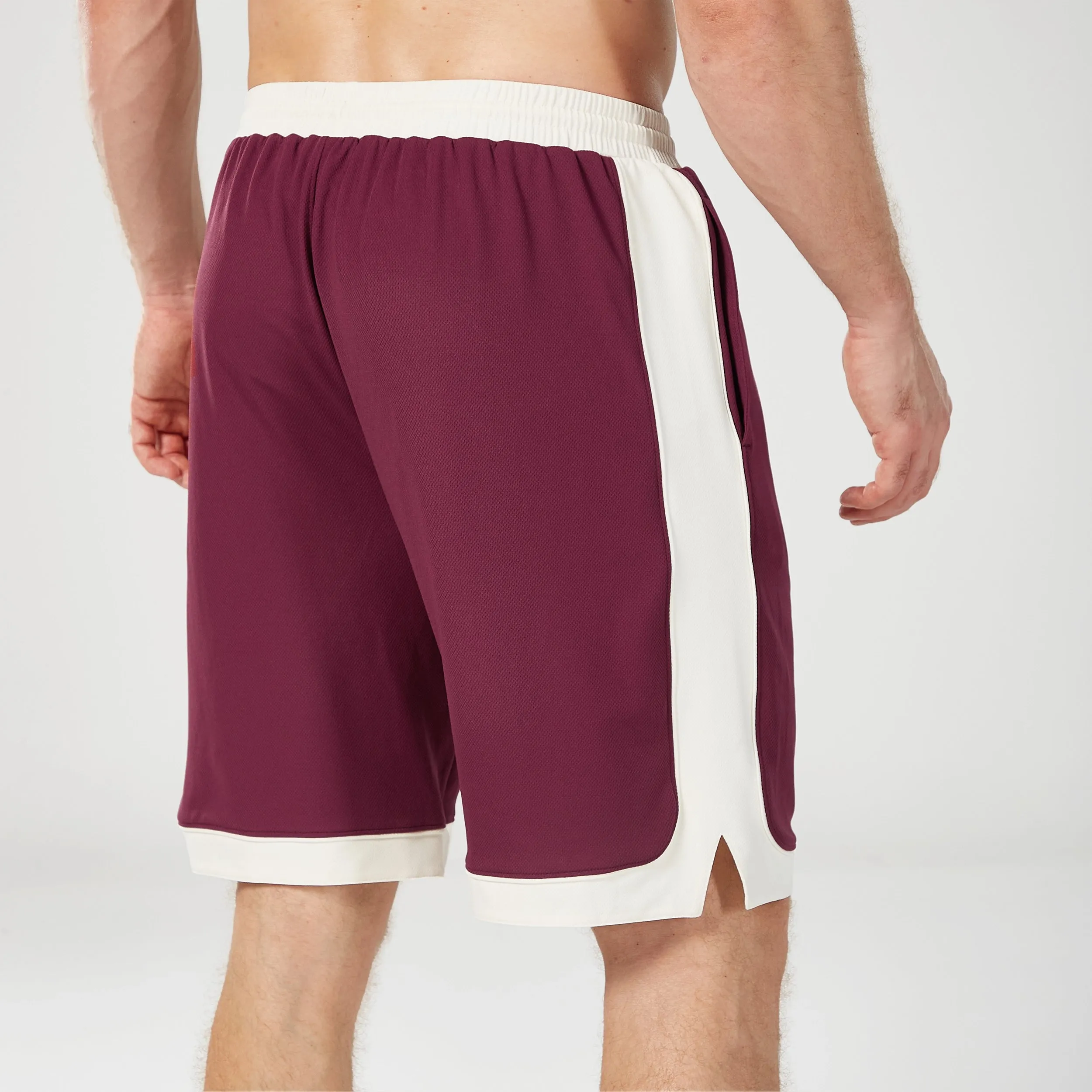 Basketball Shorts 9" - Burgundy