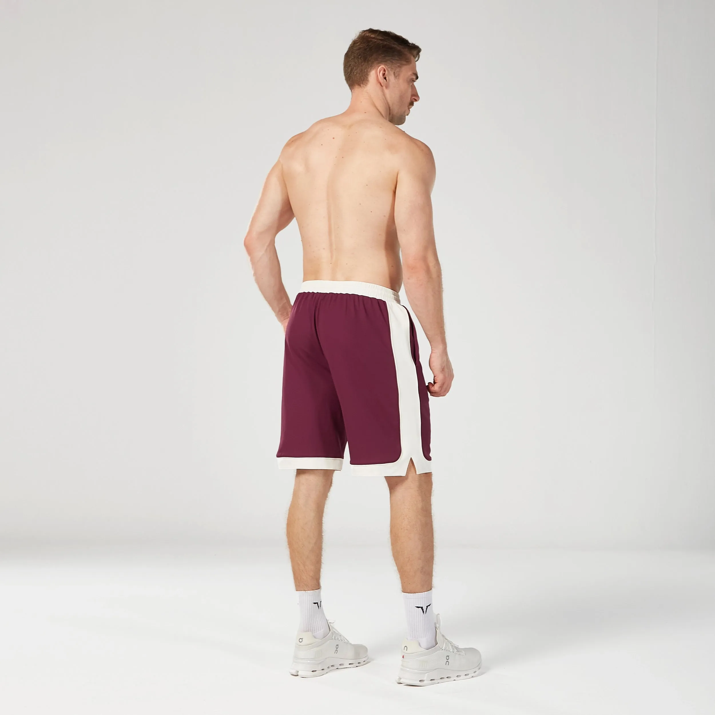 Basketball Shorts 9" - Burgundy