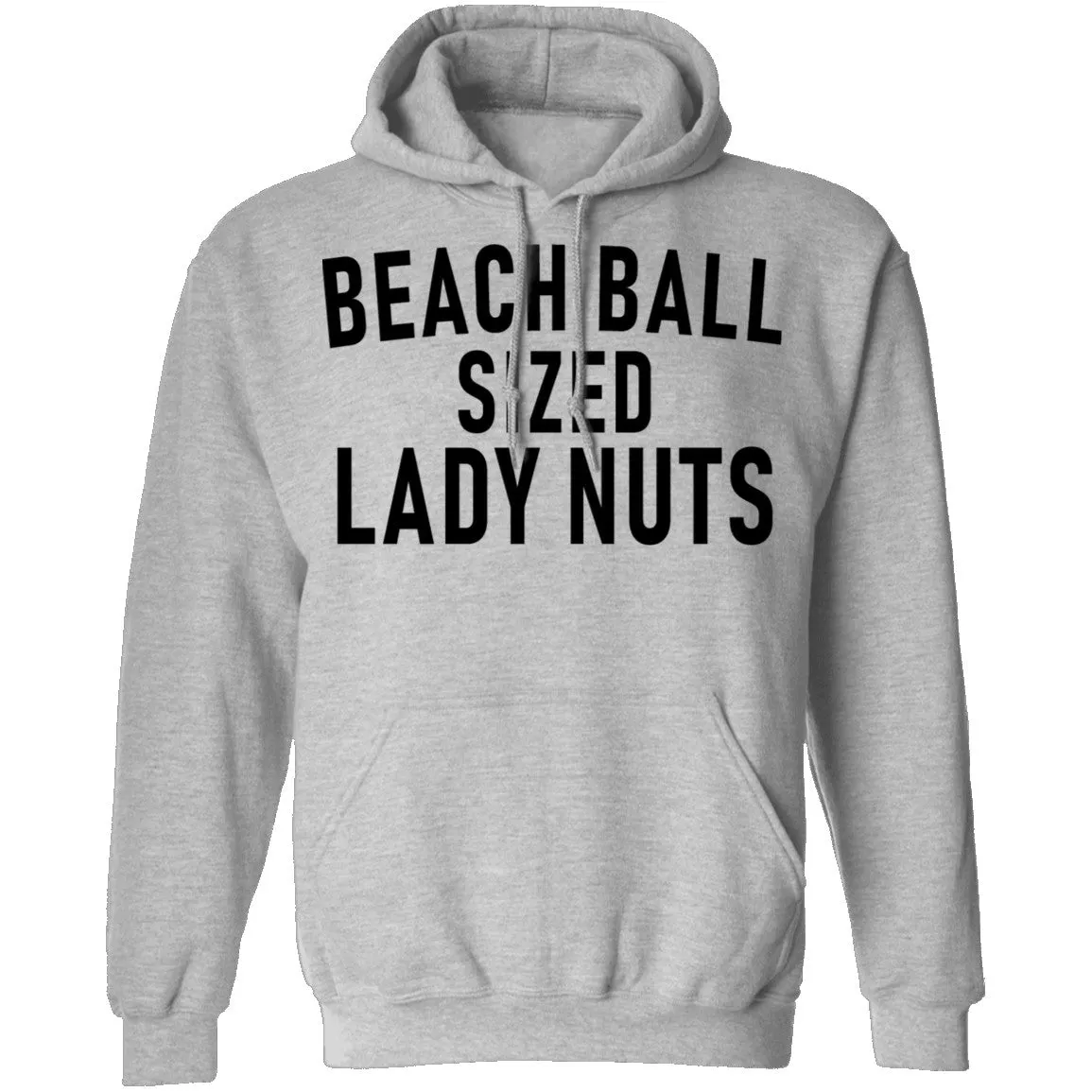 Beach Ball SIzed Lady Nuts T-Shirt