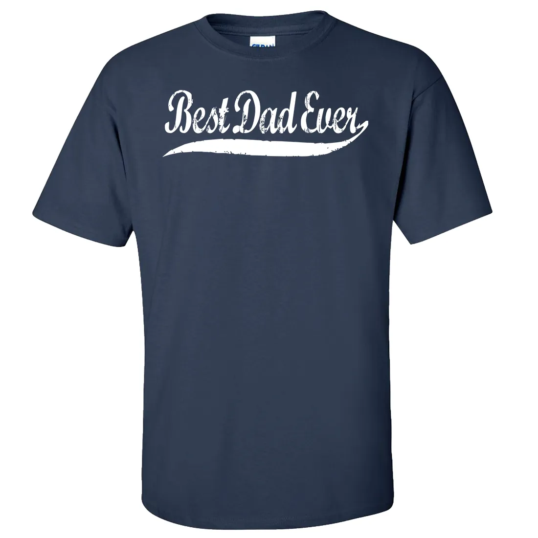 Best Dad Ever White Print Asst Colors T-shirt/tee