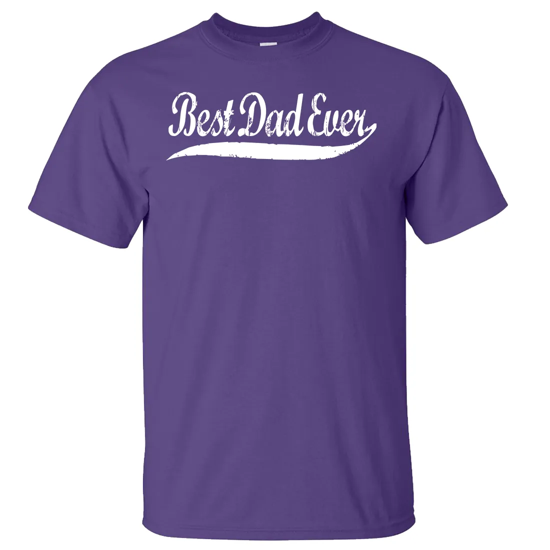 Best Dad Ever White Print Asst Colors T-shirt/tee