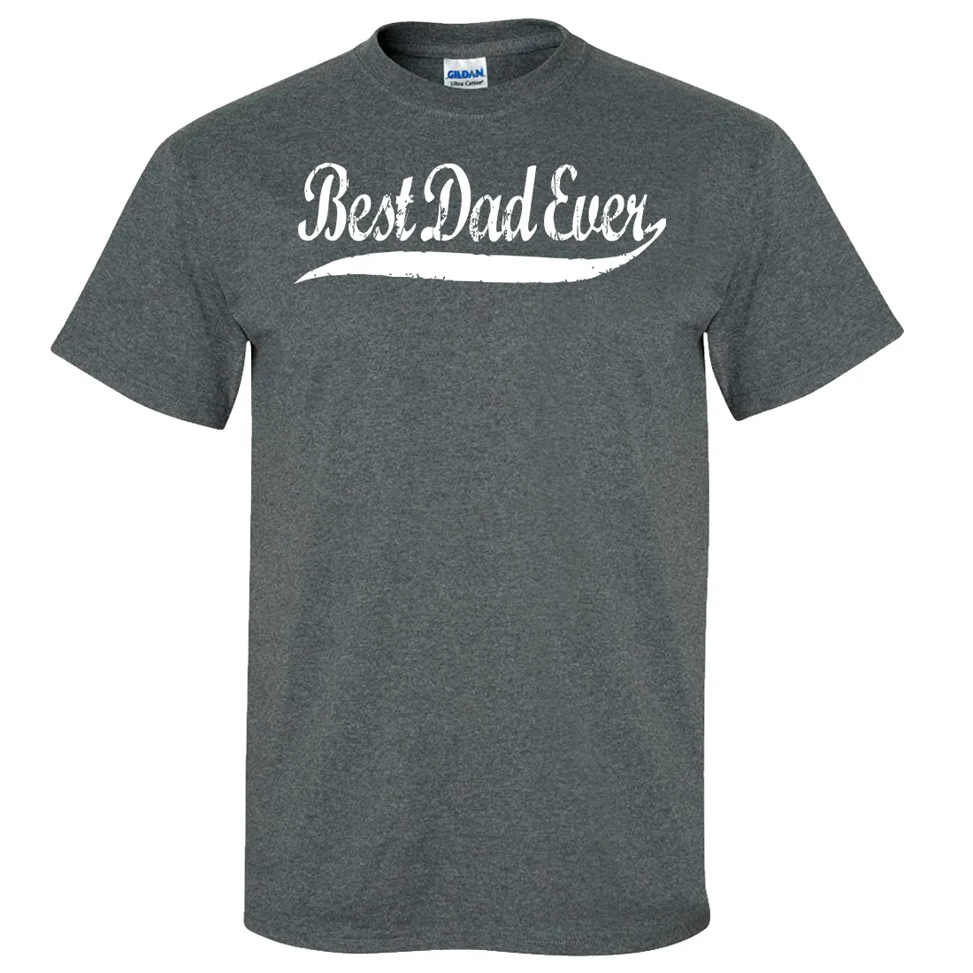 Best Dad Ever White Print Asst Colors T-shirt/tee