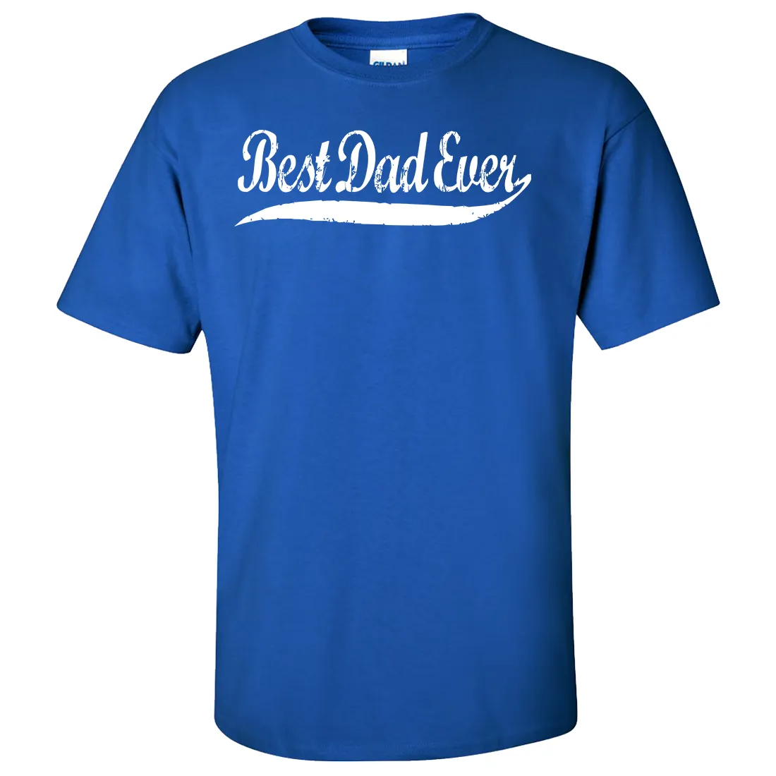 Best Dad Ever White Print Asst Colors T-shirt/tee