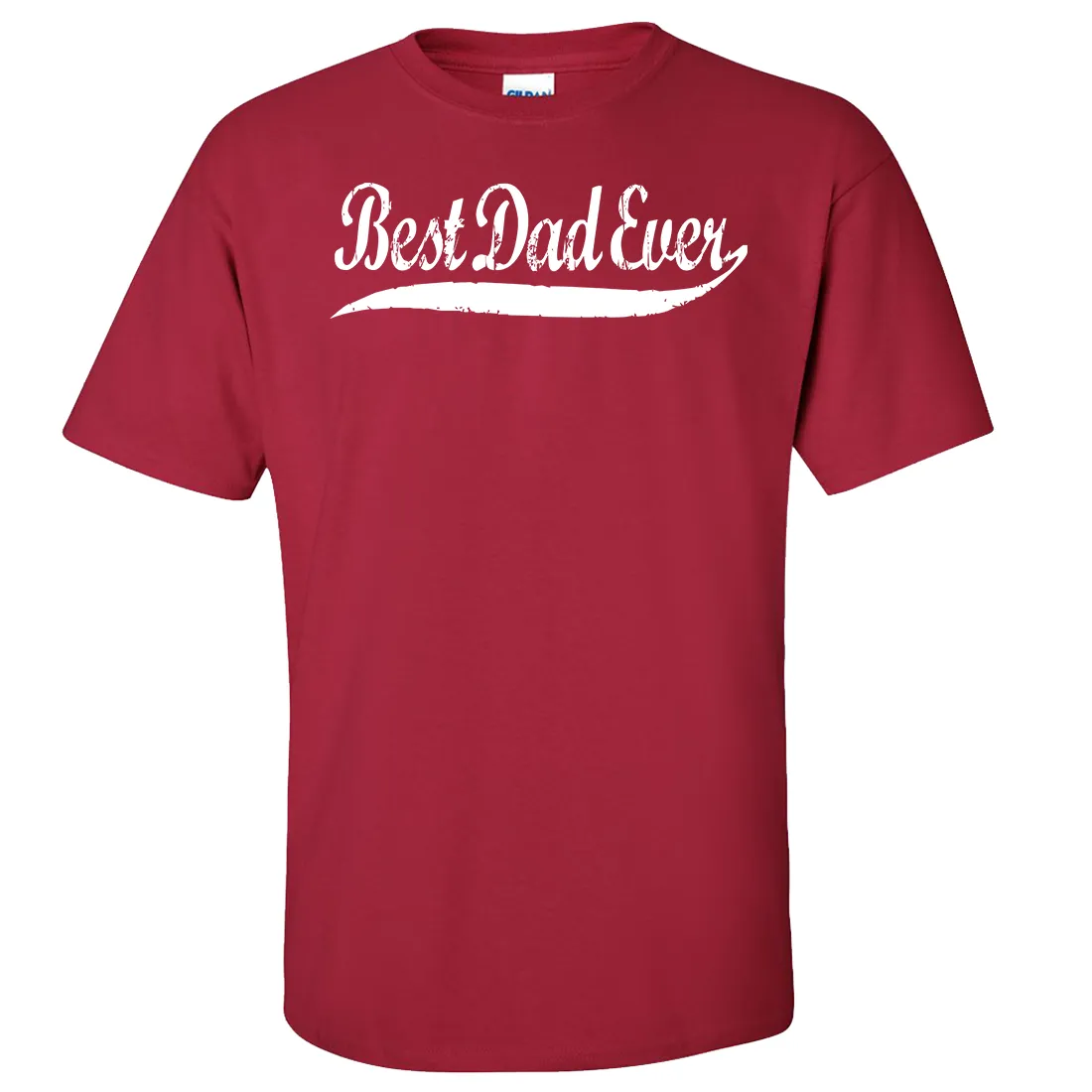 Best Dad Ever White Print Asst Colors T-shirt/tee