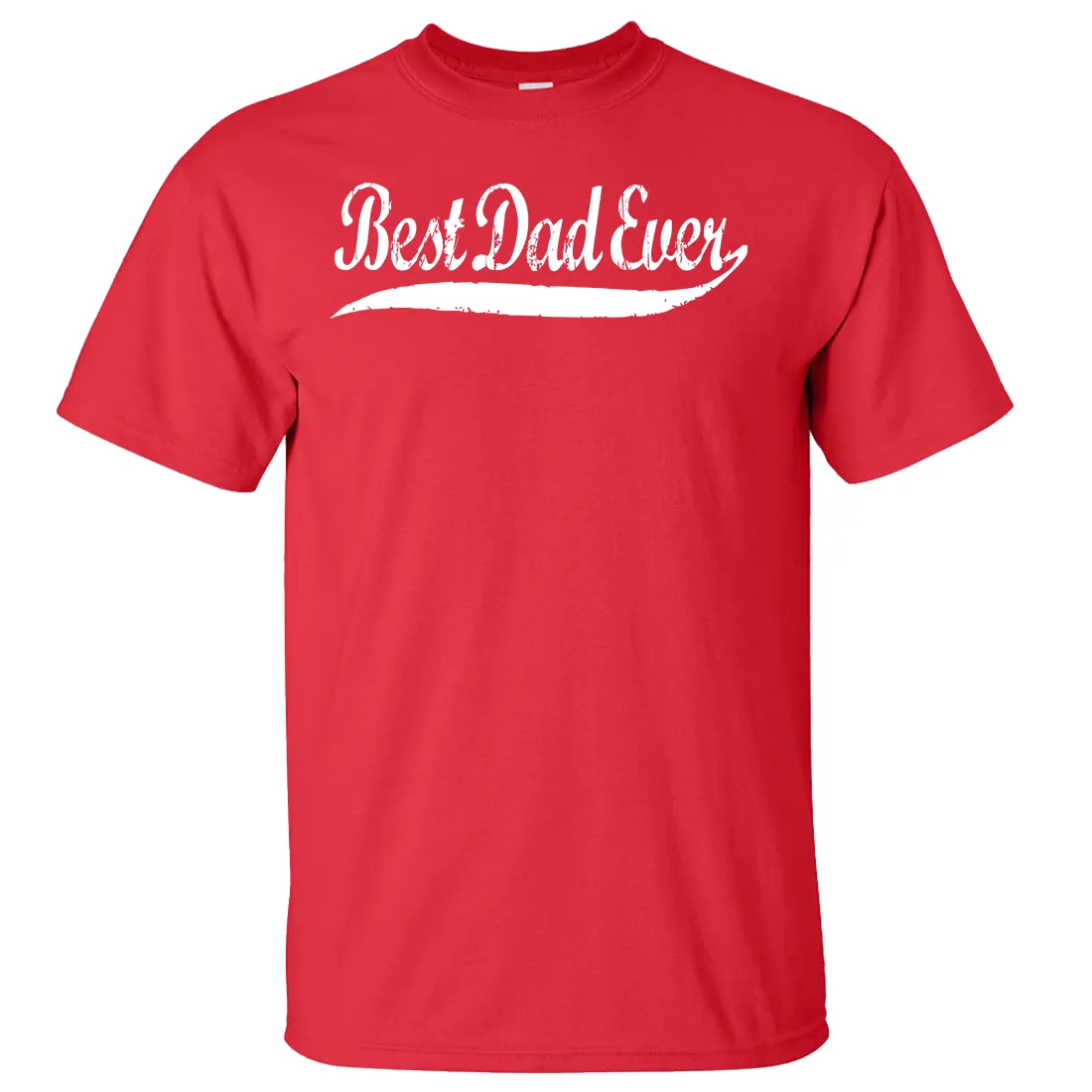 Best Dad Ever White Print Asst Colors T-shirt/tee