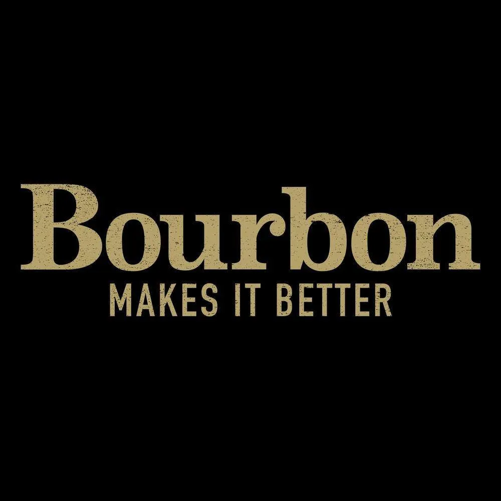 Bourbon Makes It Better T-Shirt - Black