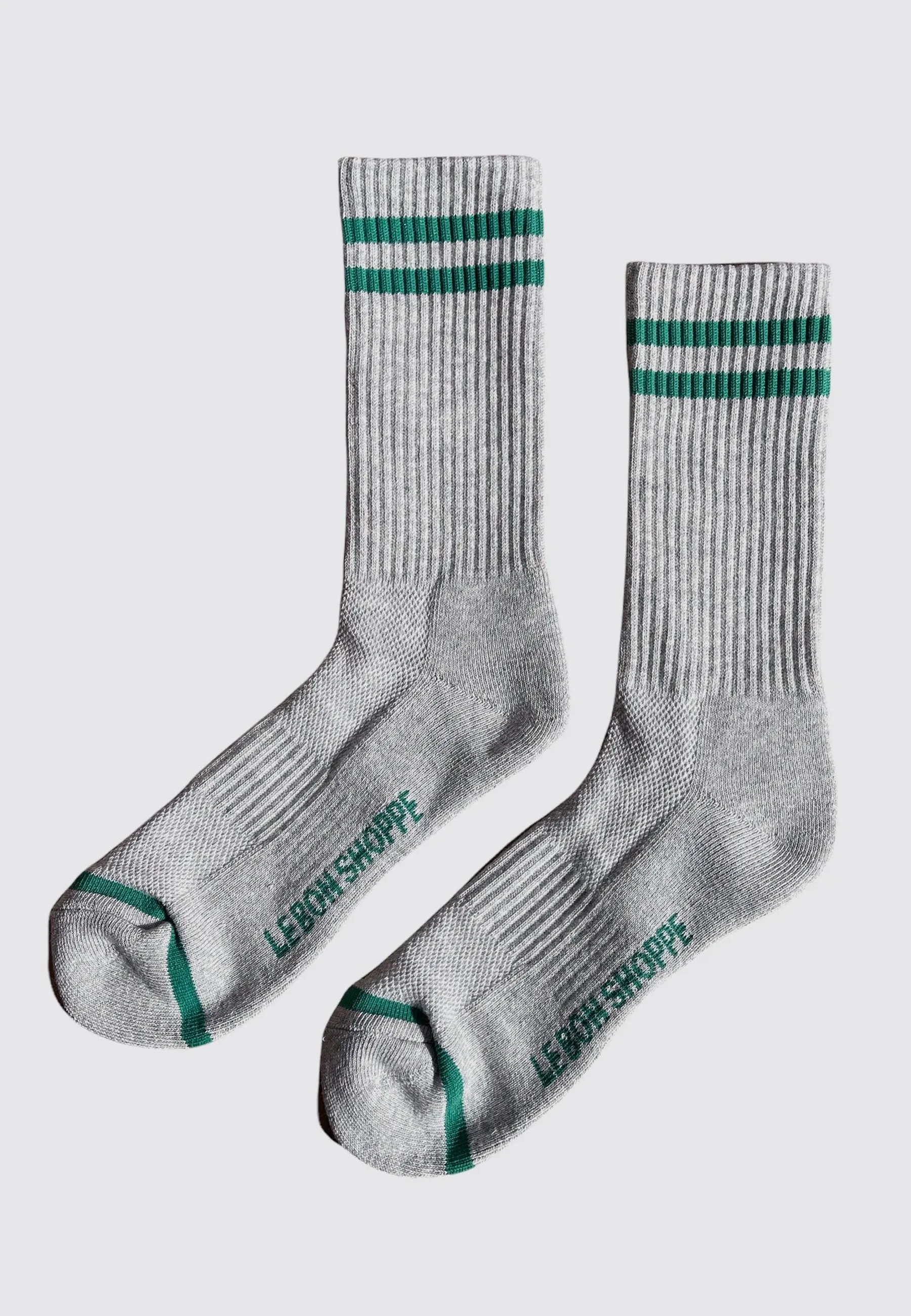 Boyfriend Mens Socks - Light Grey