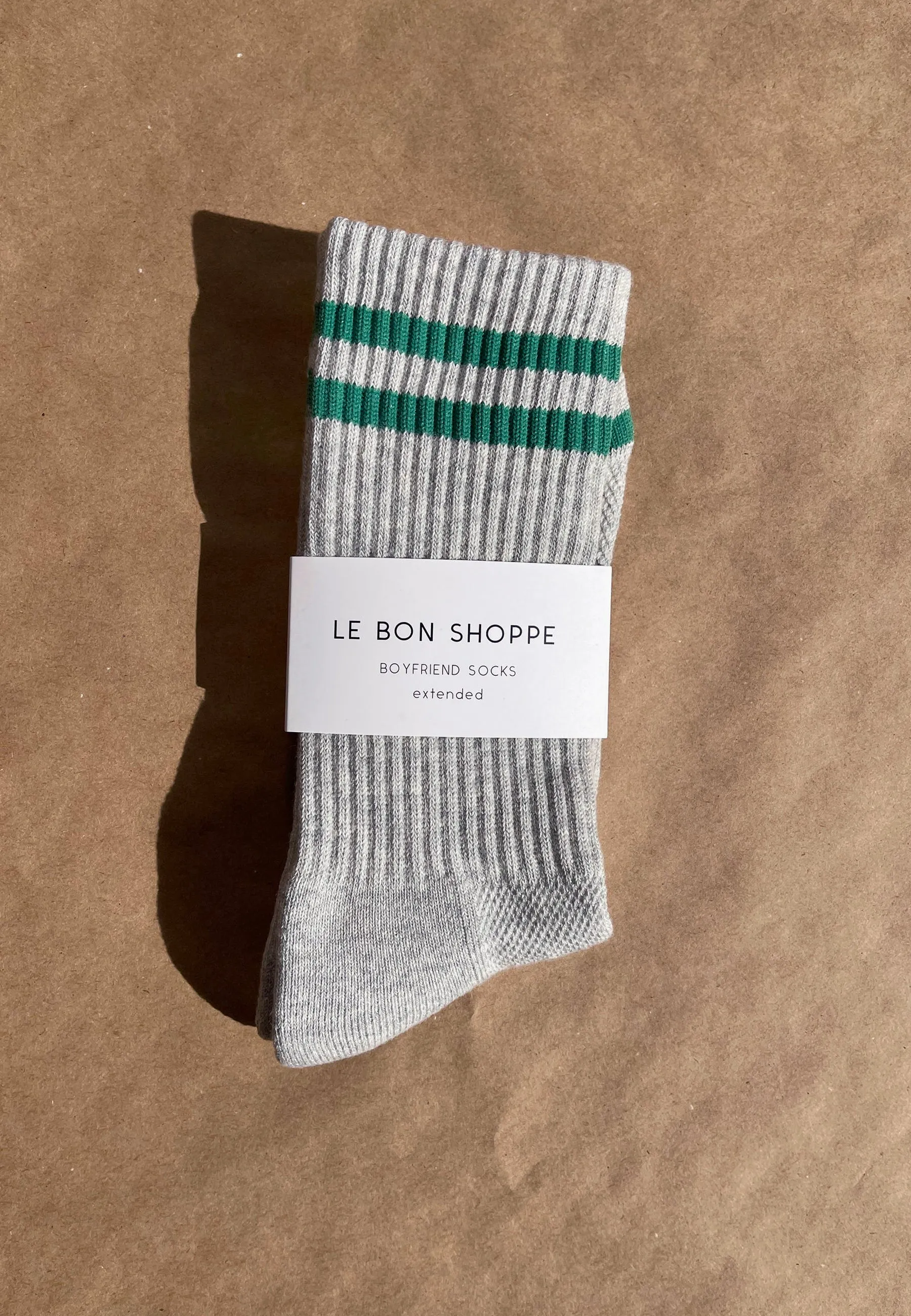 Boyfriend Mens Socks - Light Grey