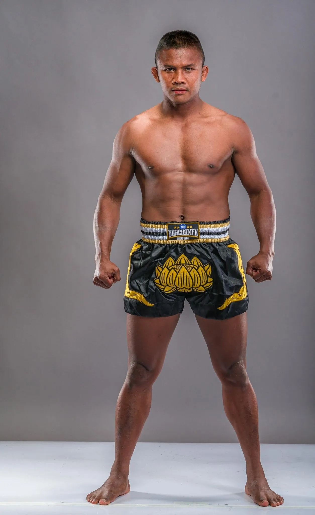 Buakaw Shorts BFG2-1 BLACK GOLD