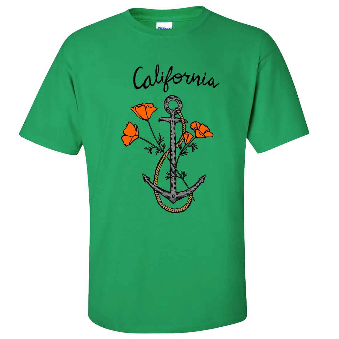 California Anchor Poppies Asst Colors T-shirt/tee