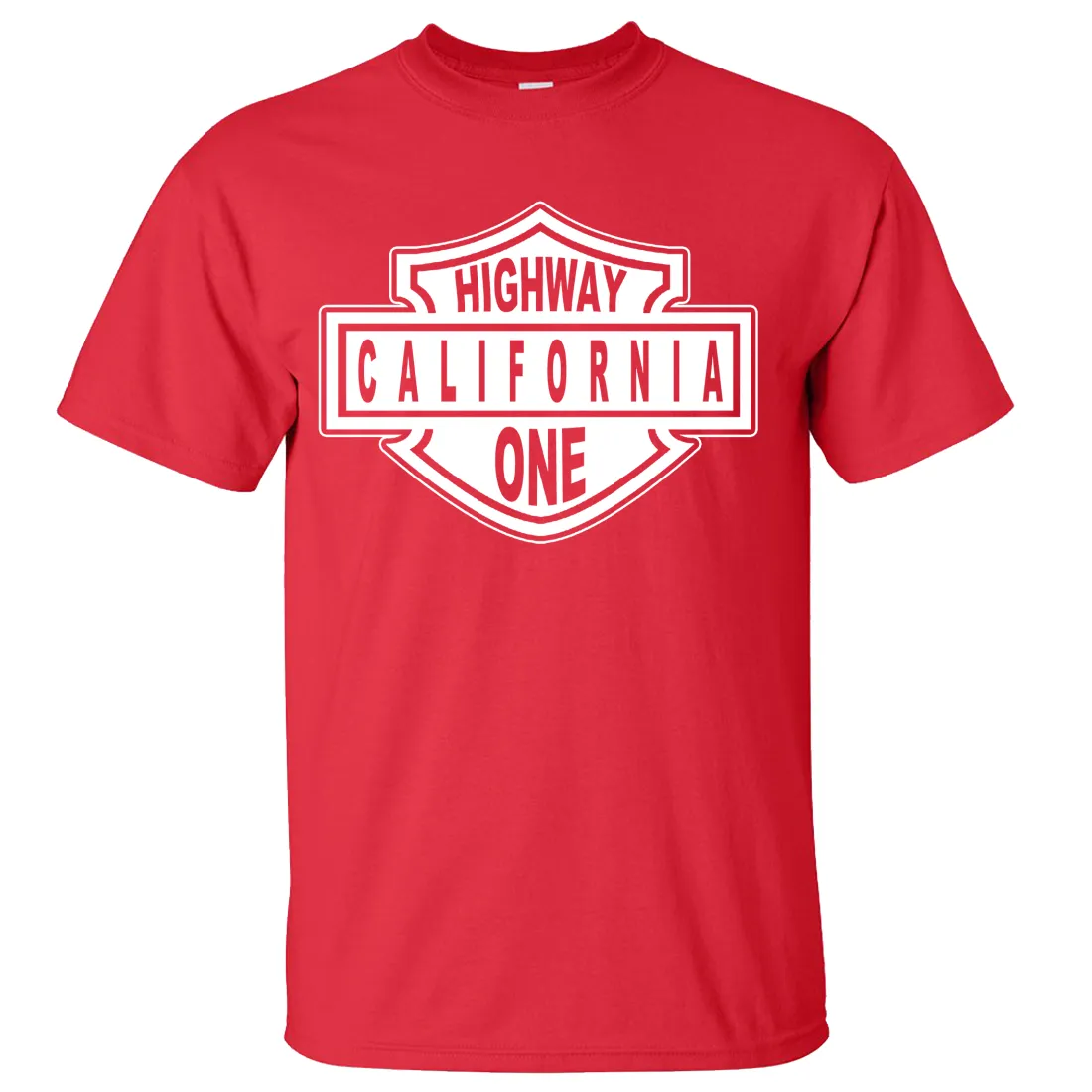 California Highway One Asst Colors T-shirt/tee