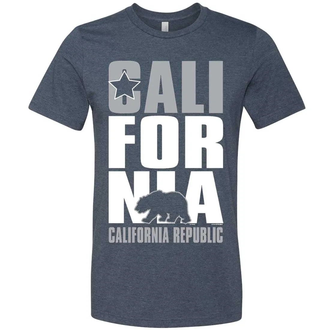 California Republic Oakland Raiders Asst Colors Mens Fitted Tee