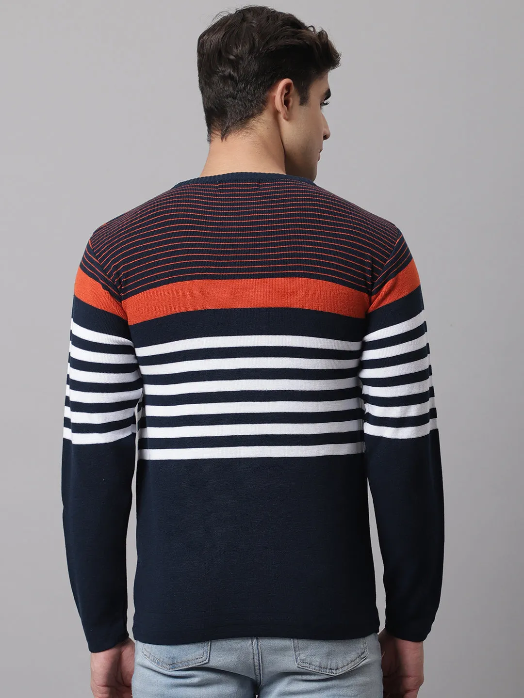 Cantabil  Men Navy Sweater