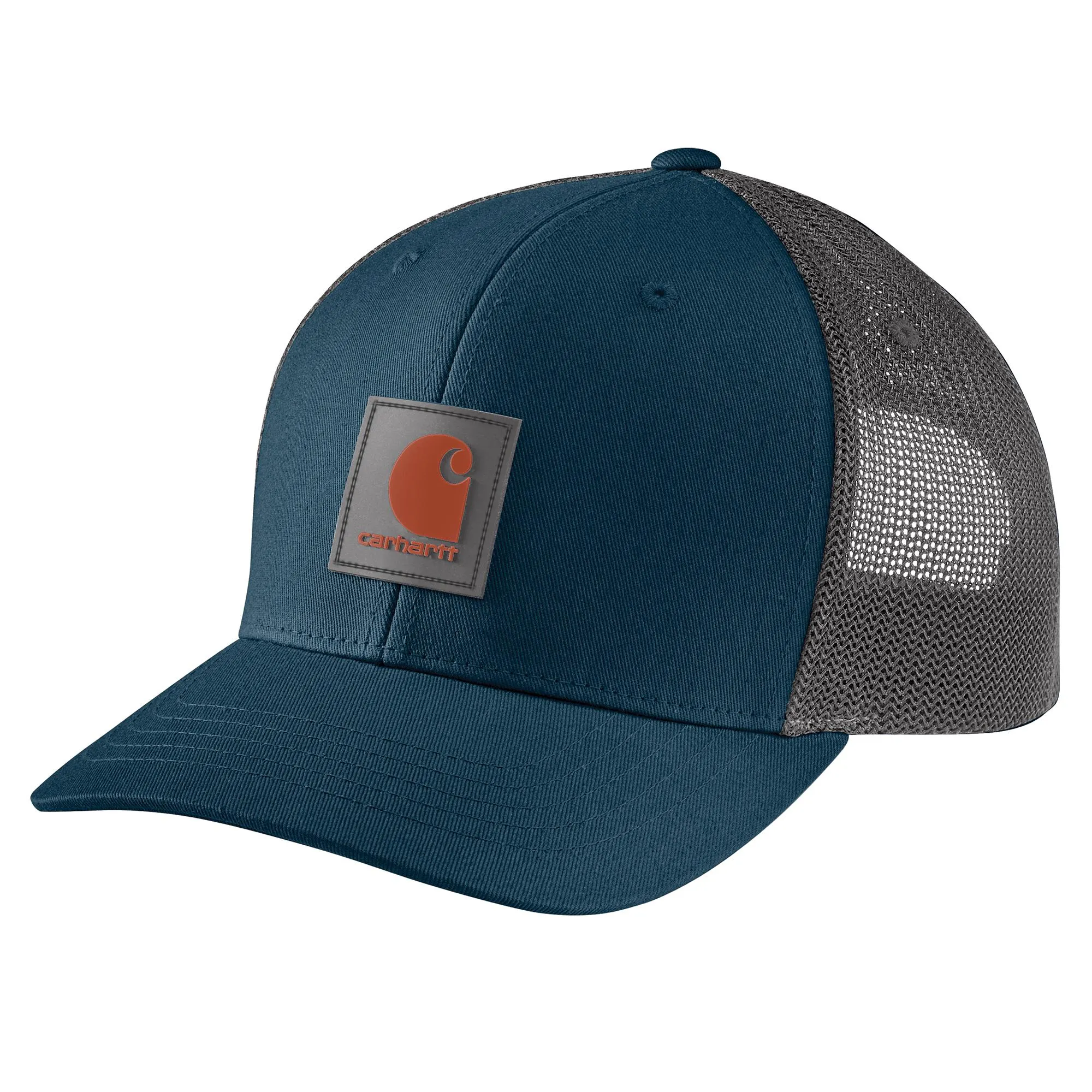 Carhartt Men's Rugged Flex Twill Mesh-Back Logo Patch Cap