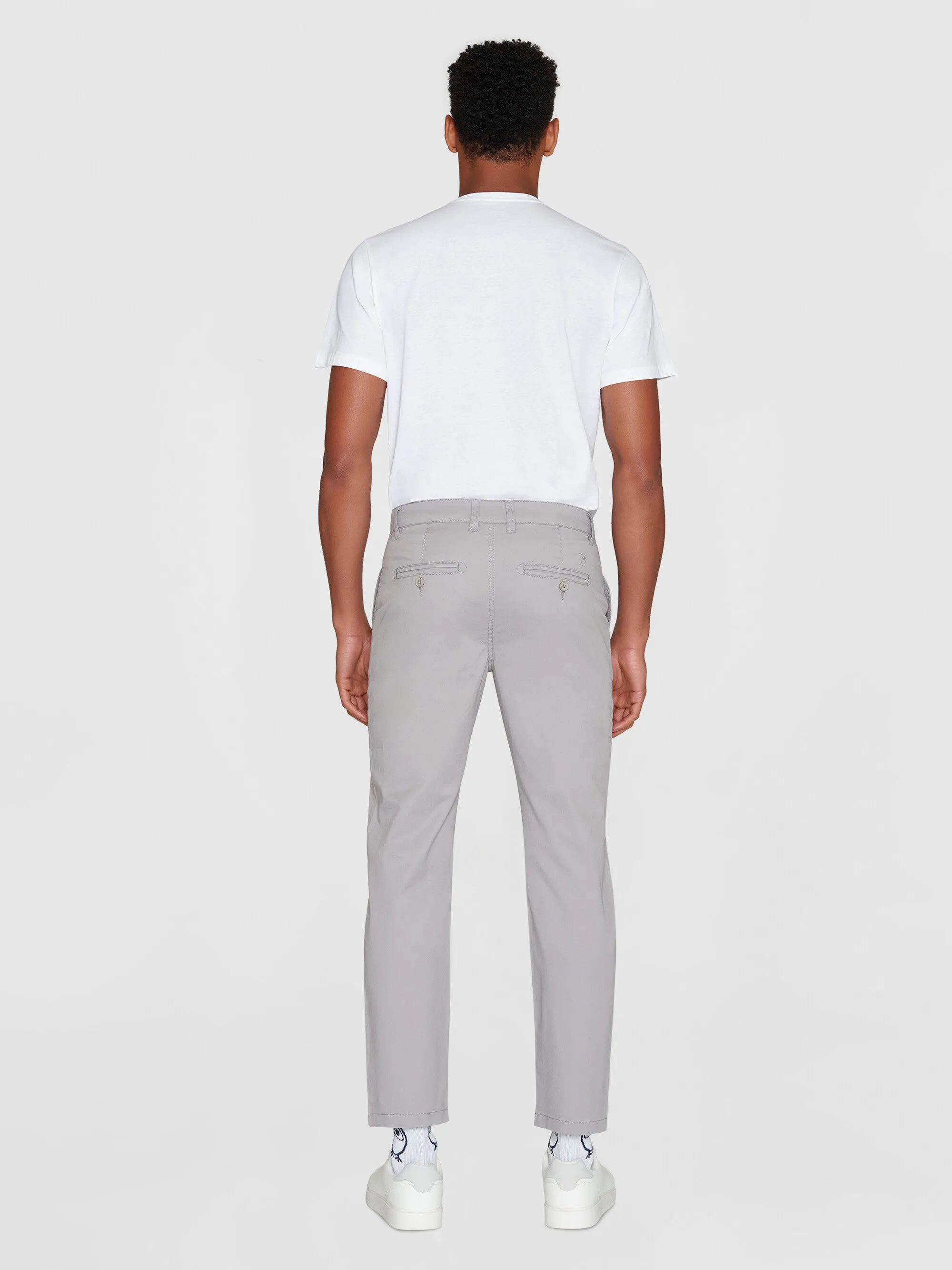 CHUCK regular chino poplin pant - Alloy