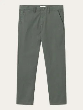 CHUCK regular flannel chino pants - Forrest Night