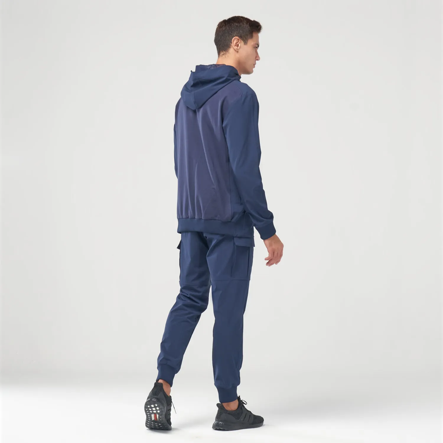 Code Run The City Hoodie - Blue Iris