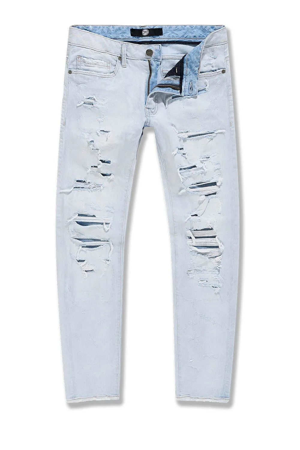 Collins - Elmhurst Denim (Iced White)