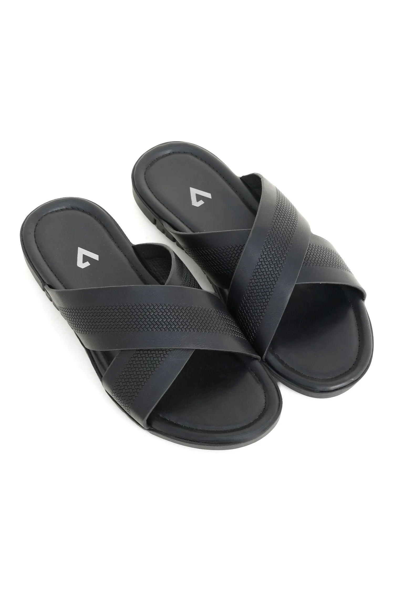 COMFORT STRIDE MEN'S SANDALS-BLACK