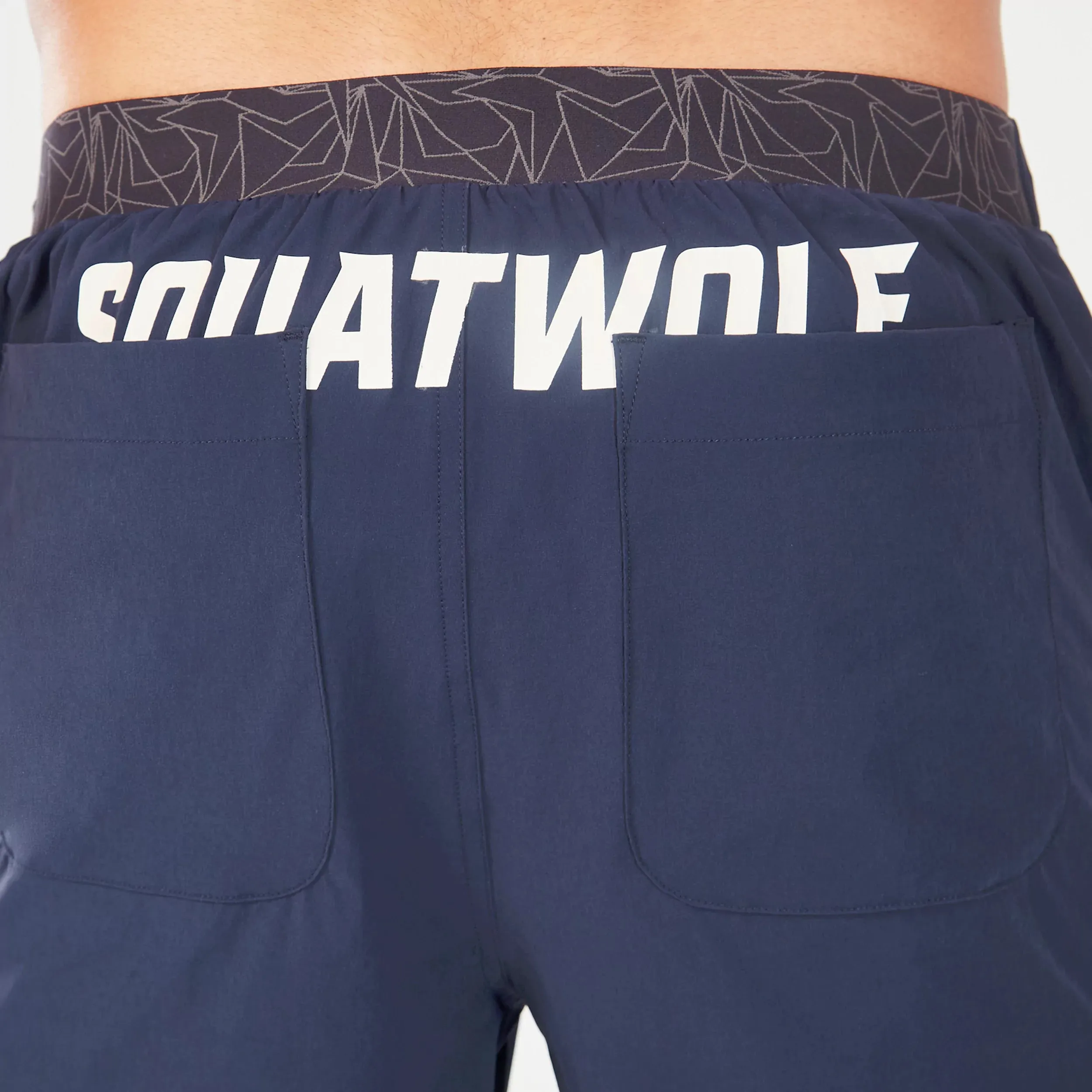 Core 7 Inch 2-in-1 Wordmark Shorts - Navy