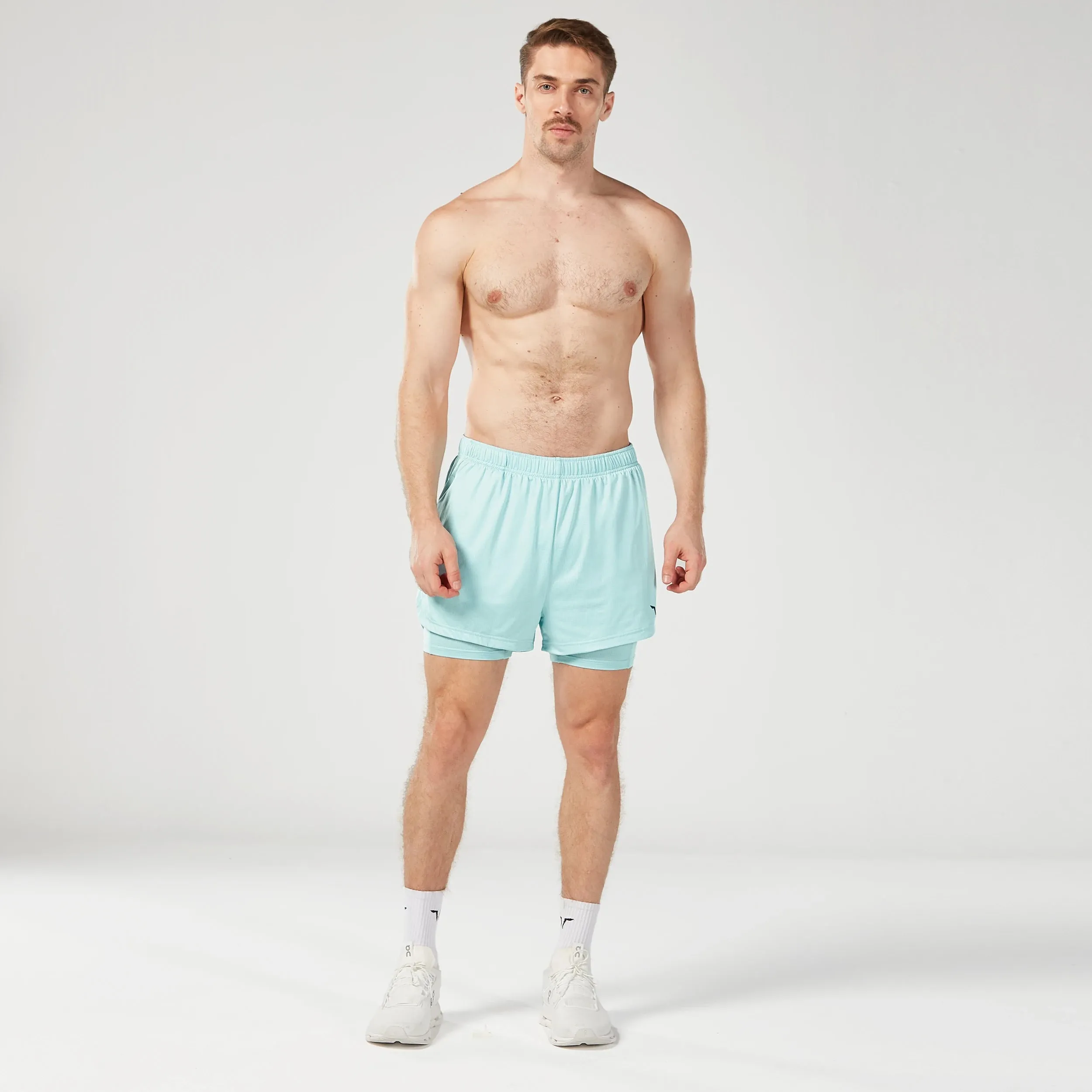 Core Mesh 2-in-1 5" Shorts 2.0 - Canal Blue