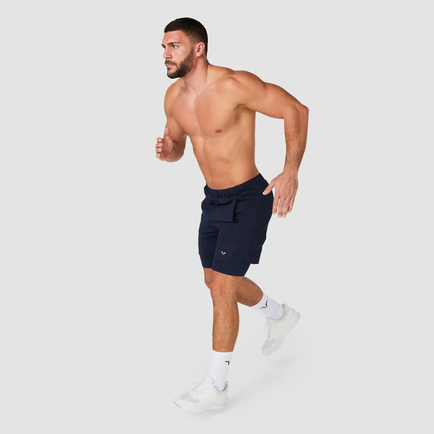 Core Mesh 2-in-1 Shorts - Navy