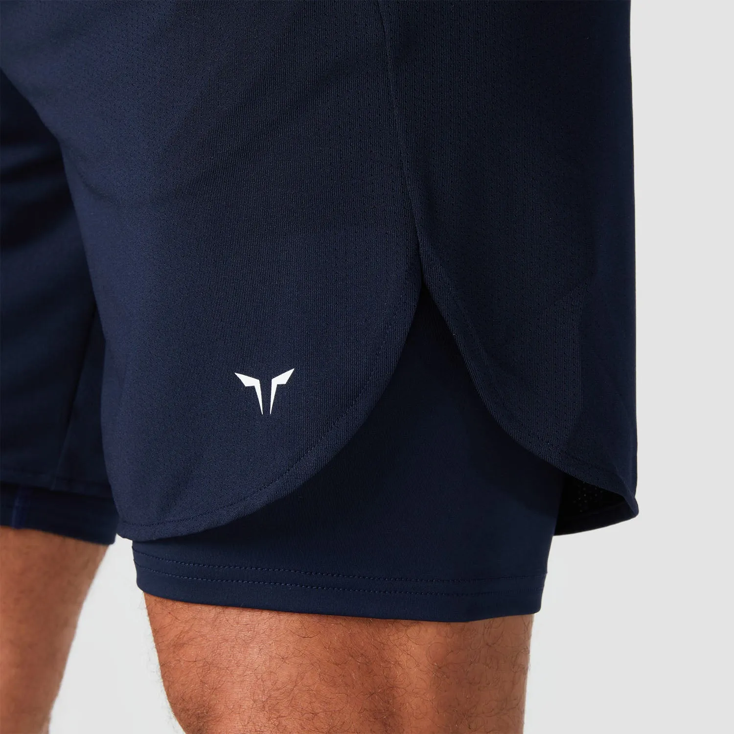 Core Mesh 2-in-1 Shorts - Navy