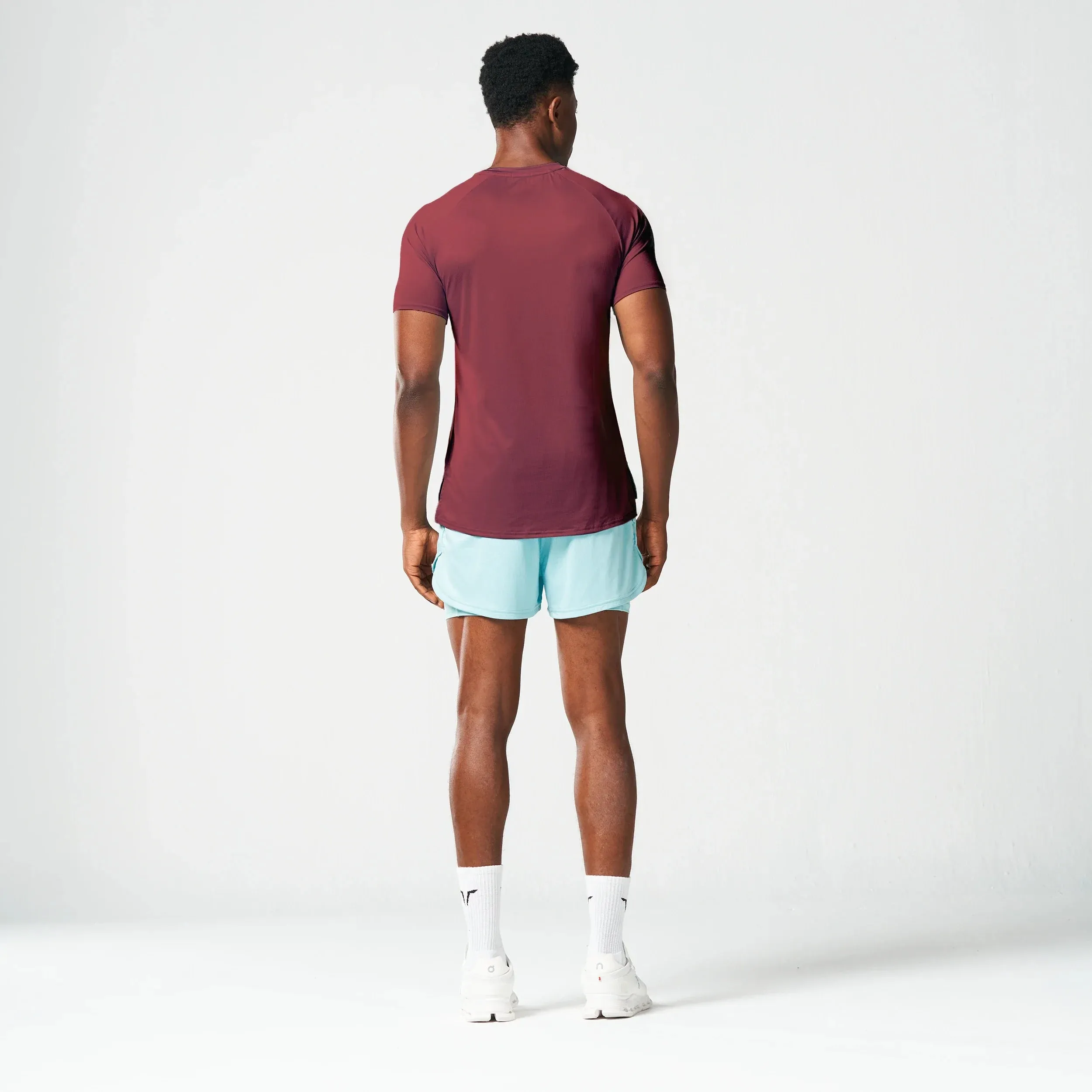 Core Mesh Tee 2.0 - Burgundy