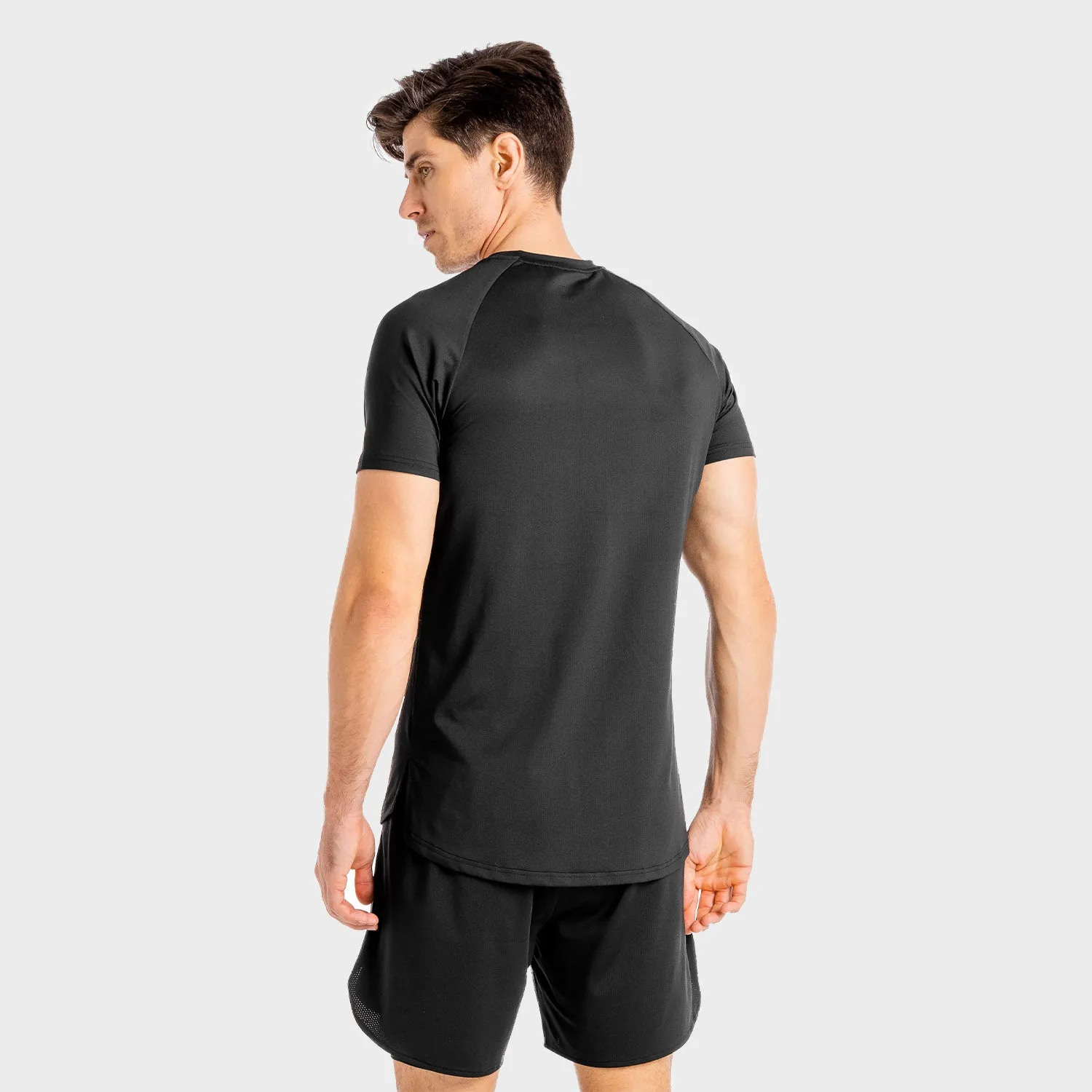 Core Mesh Tee - Onyx