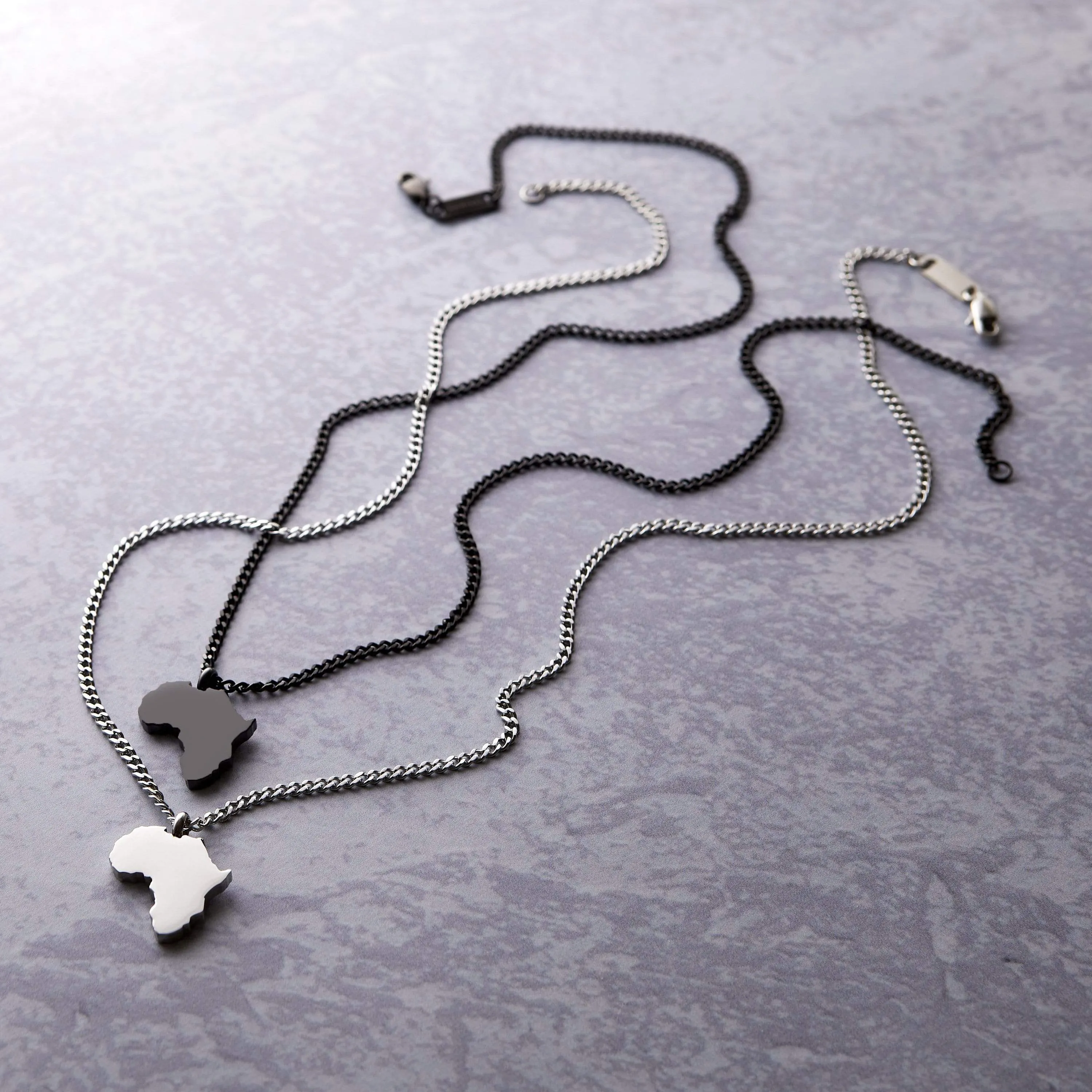 Country Map Necklace | Men