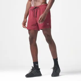 Essential 5 Inch Shorts - Burgundy