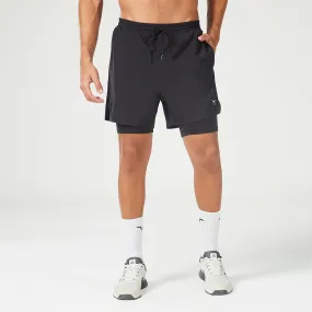 Essential 5" 2-in-1 Shorts - Black