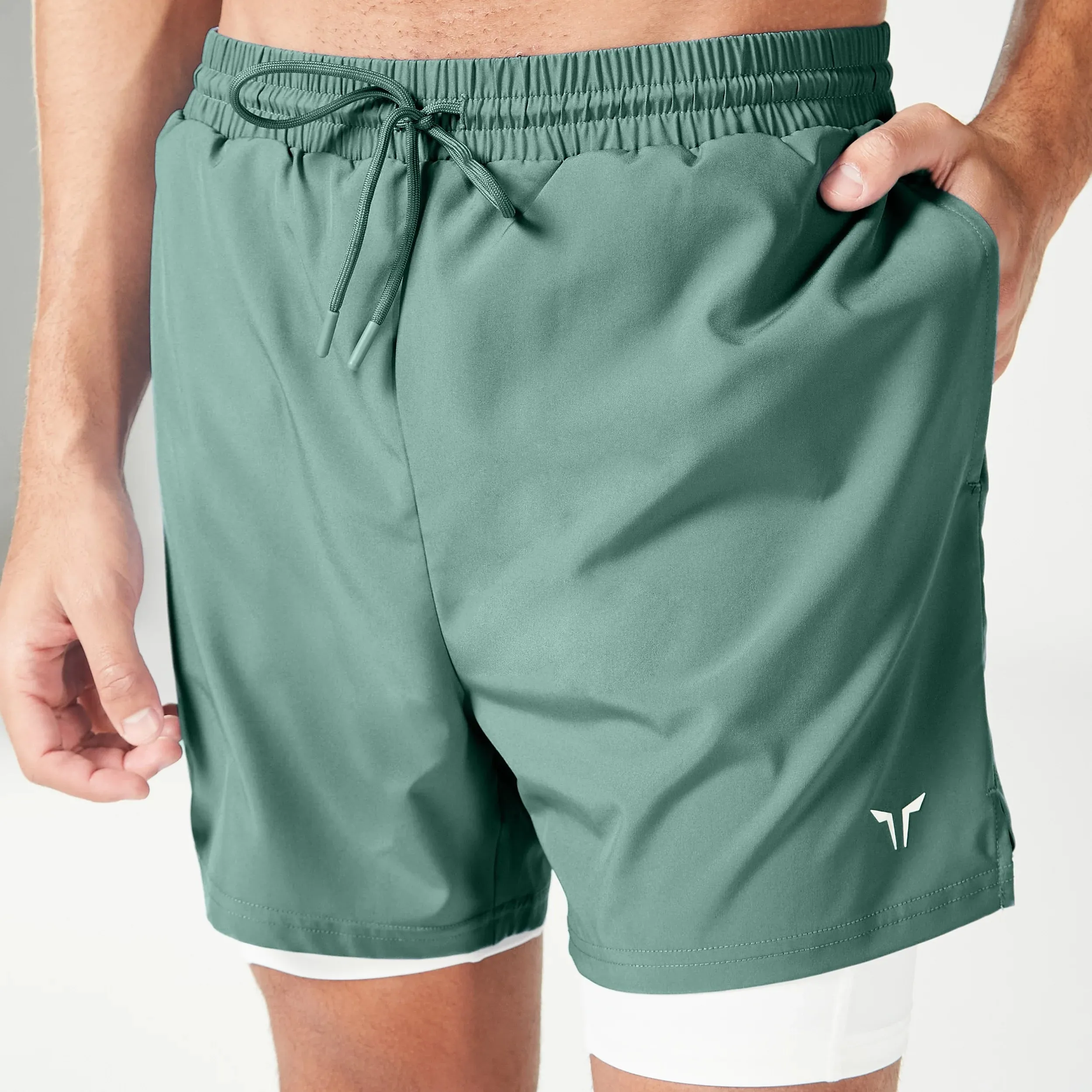 Essential 5" 2-in-1 Shorts - Dark Forest