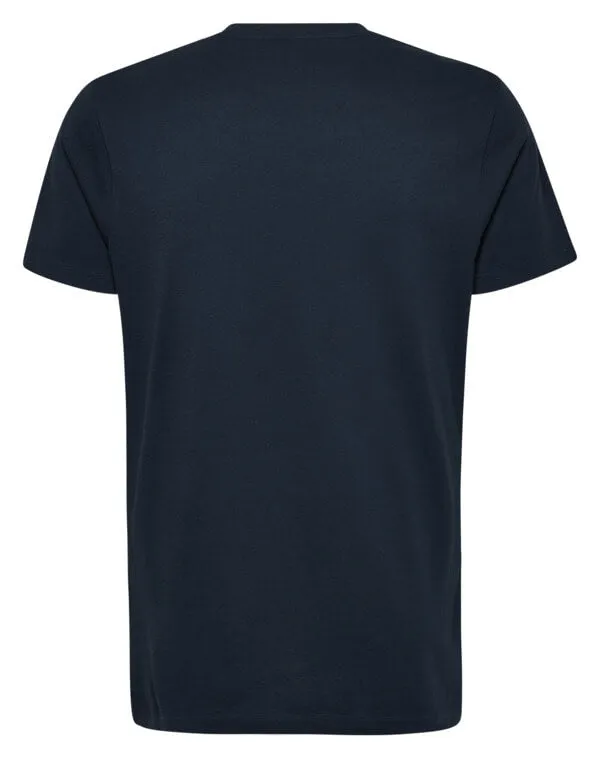 Ethan Men Cotton Blue T-Shirt