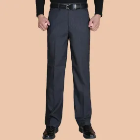 Fashion Men Dress Pants Spring Autumn Classic Business Plus Size 20-40 Casual Straight Trousers Suit Pants Men Pantalon Hombre